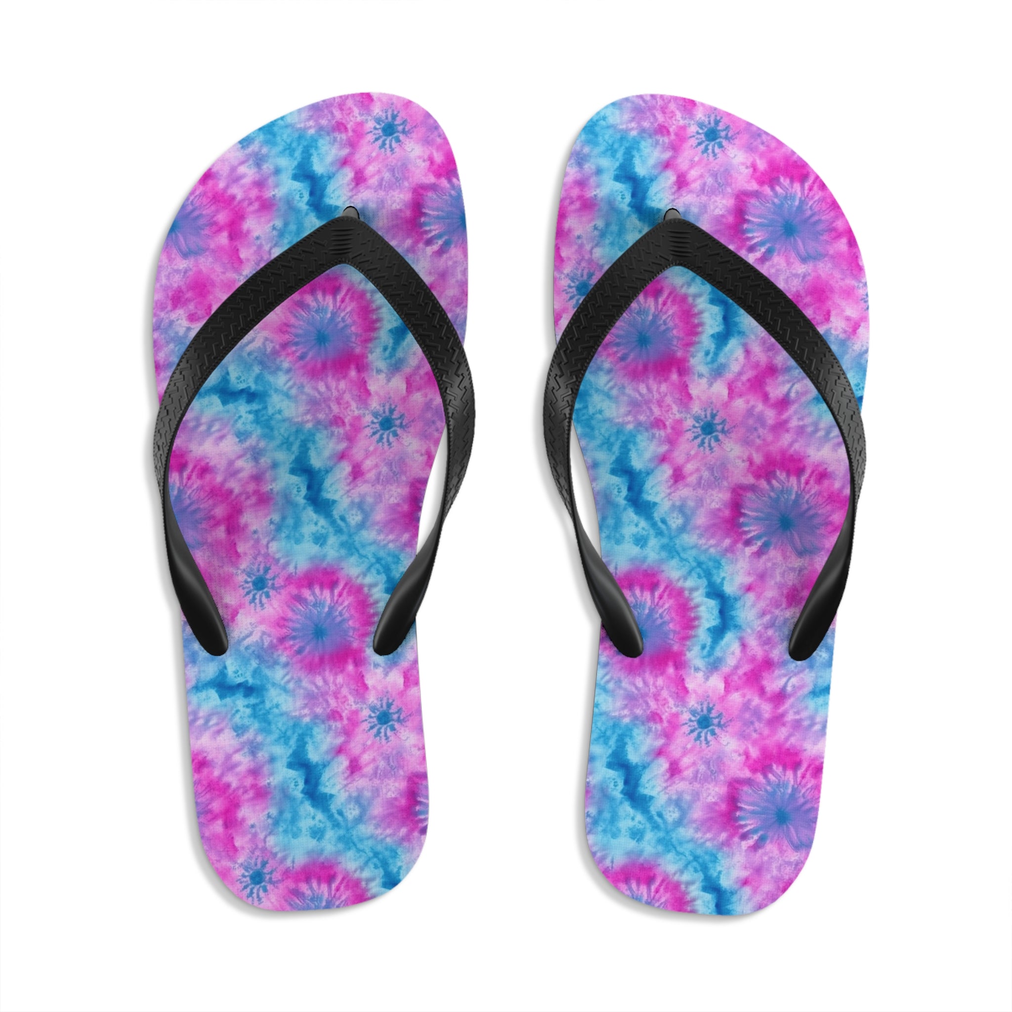 Unisex Flip-Flops (AOP) - Tie Dye Designs 02