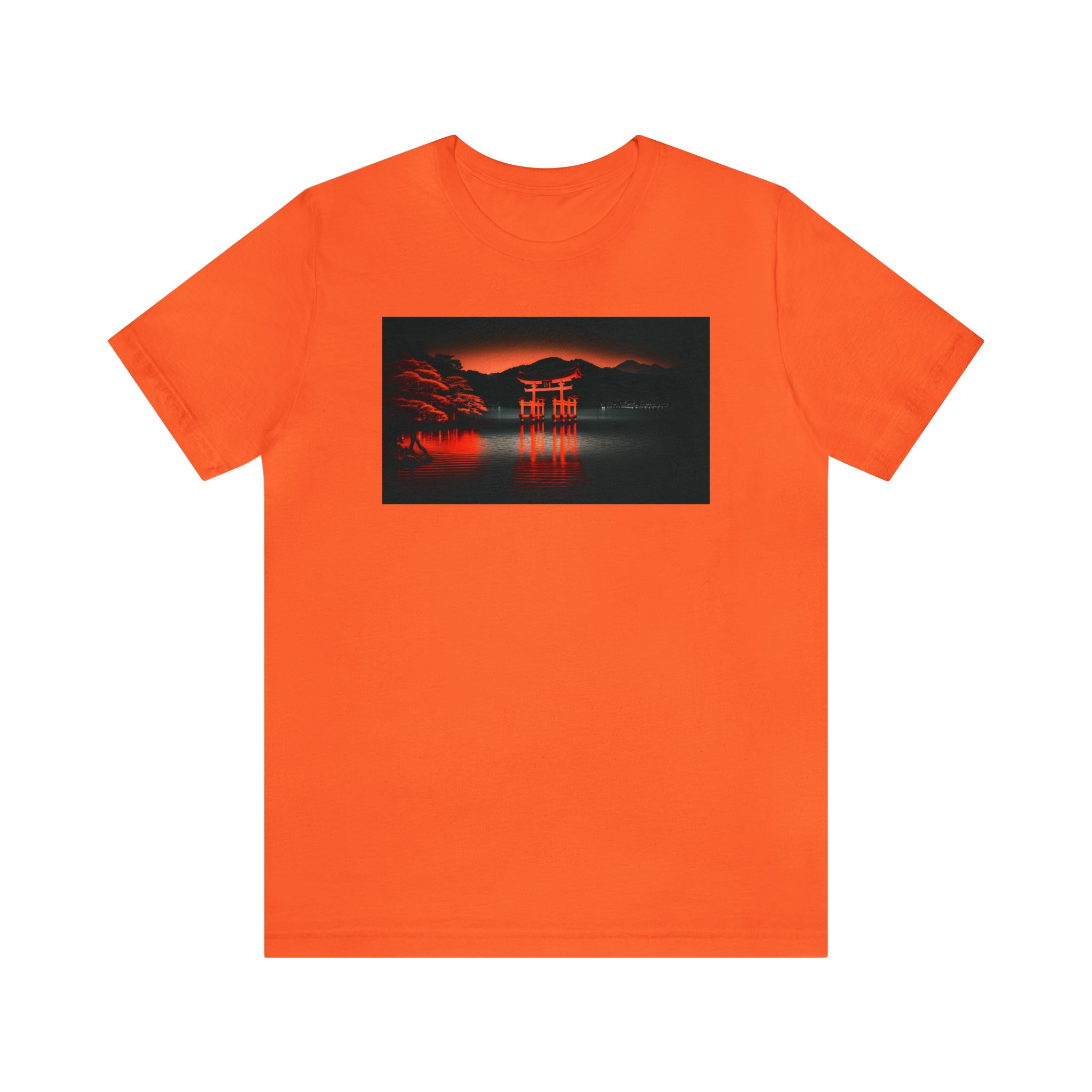 Unisex Jersey Short Sleeve Tee - Itsukushima Shrine, Japan