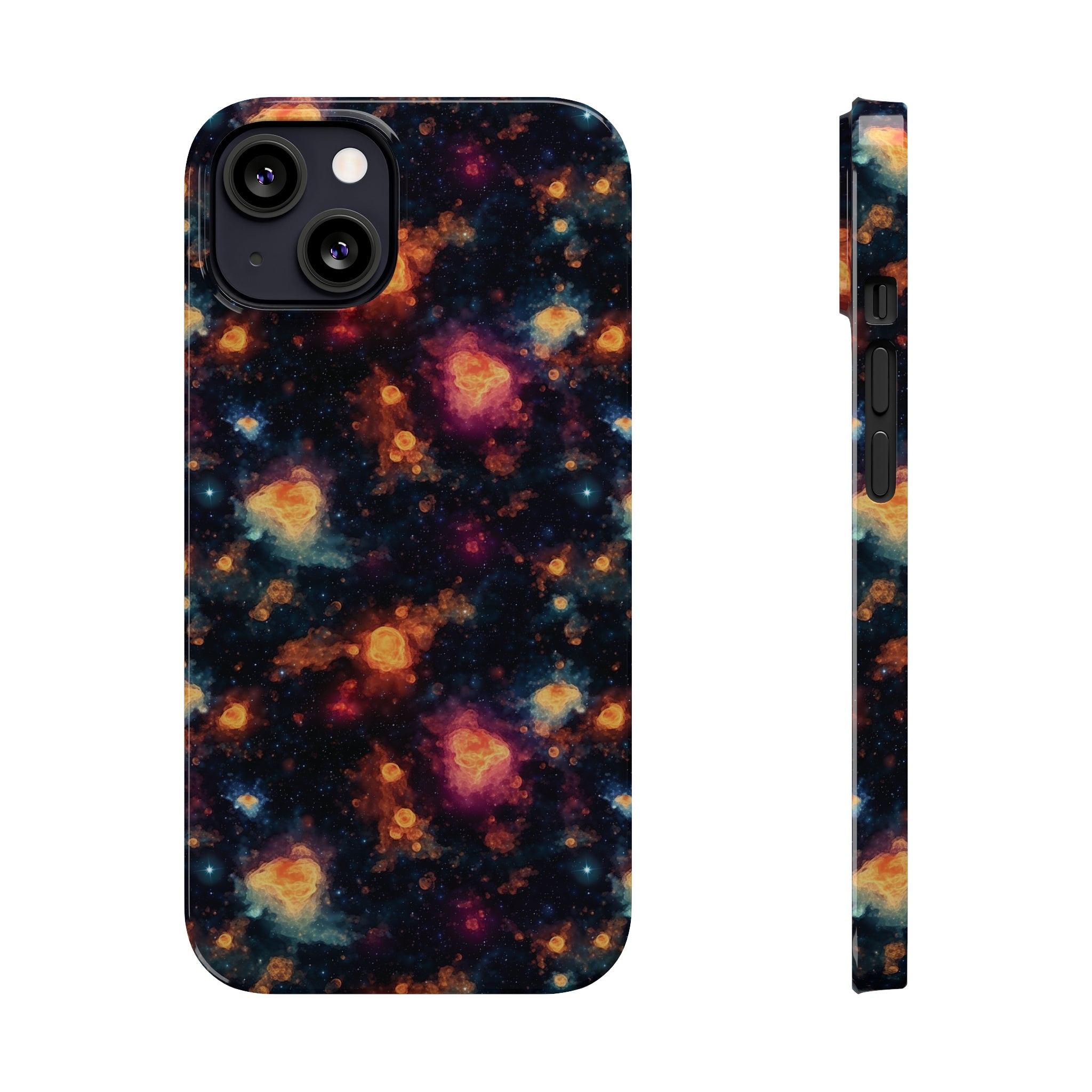 Slim Phone Cases (AOP) - Seamless Fantasy Galaxies 07