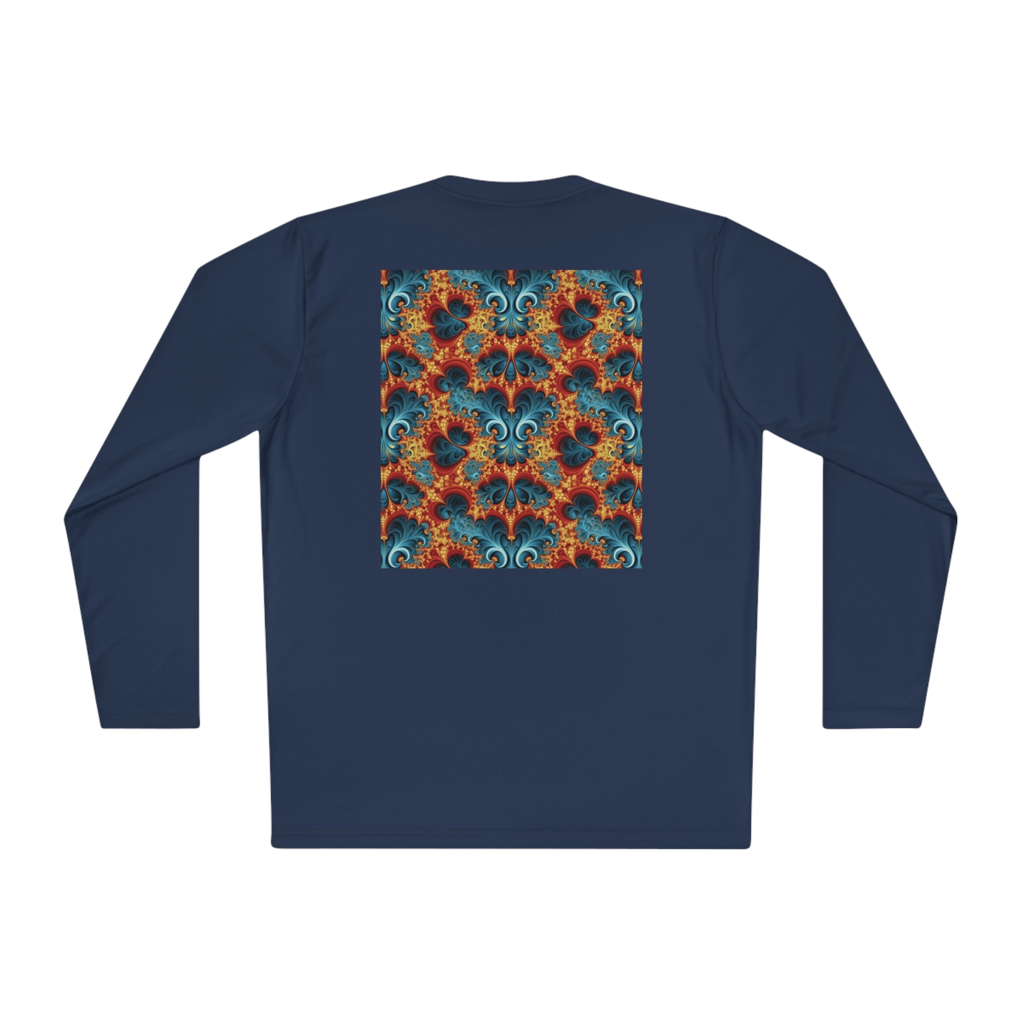 Unisex Lightweight Long Sleeve Tee (AOP) - Abstract Designs 01