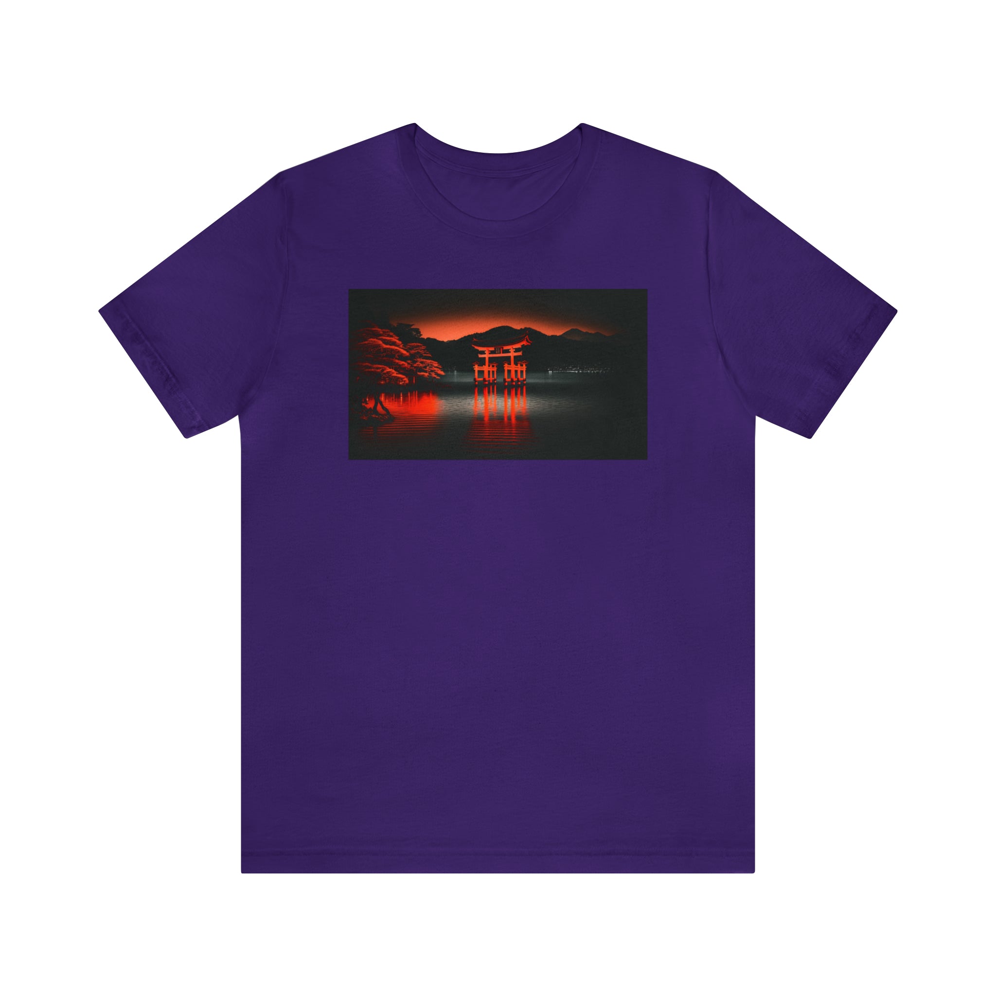 Unisex Jersey Short Sleeve Tee - Itsukushima Shrine, Japan