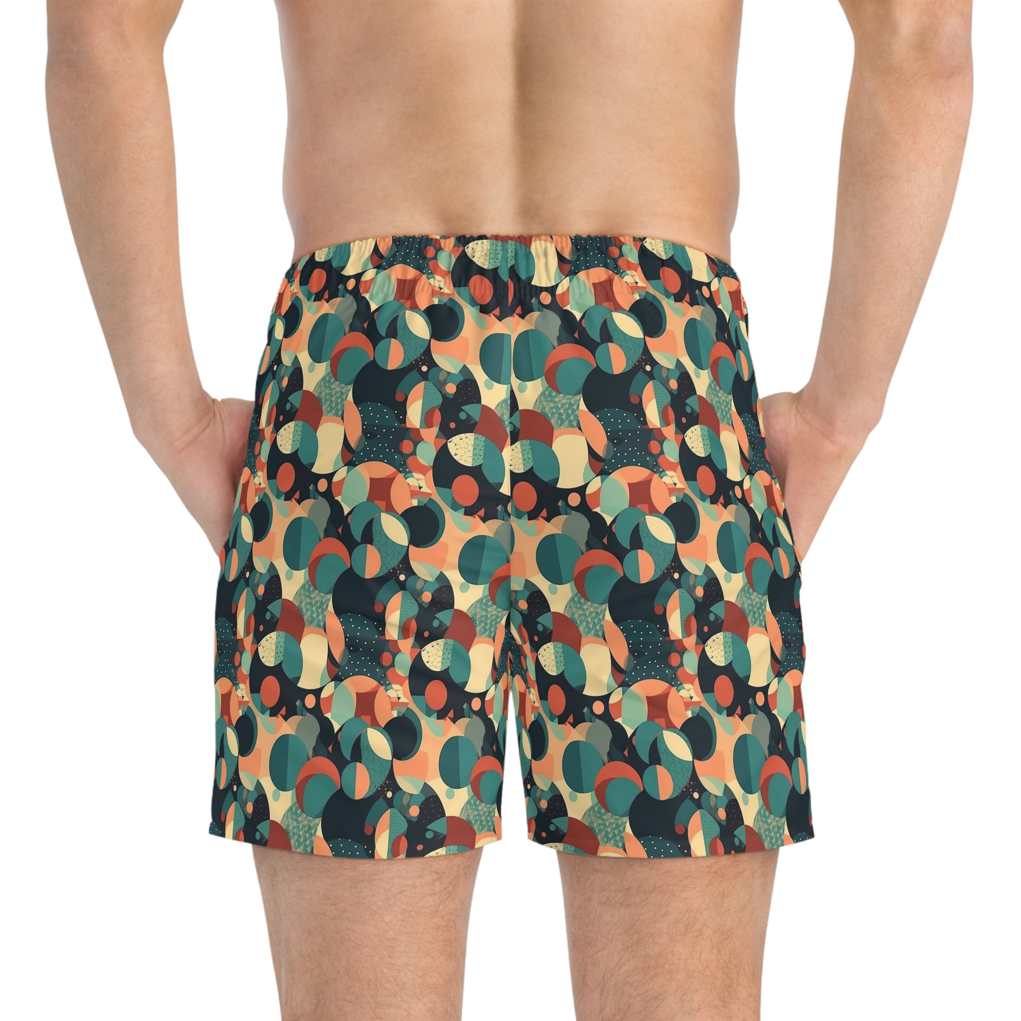 Swim Trunks (AOP) - Seamless Abstract Designs 01