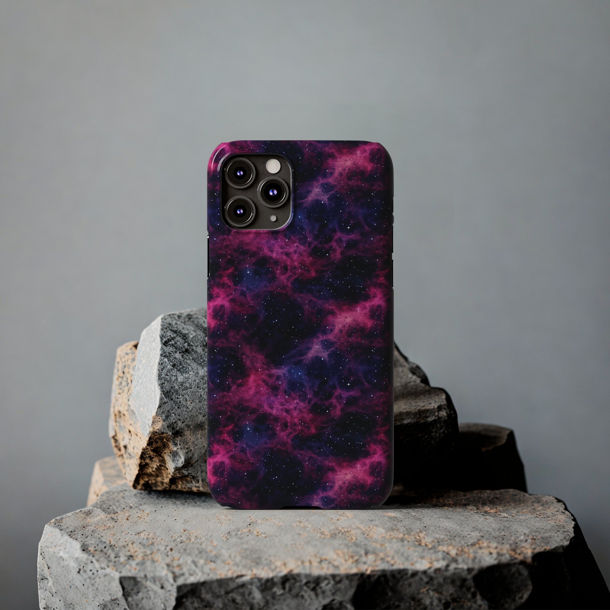 Slim Phone Cases (AOP) - Seamless Fantasy Galaxies 02