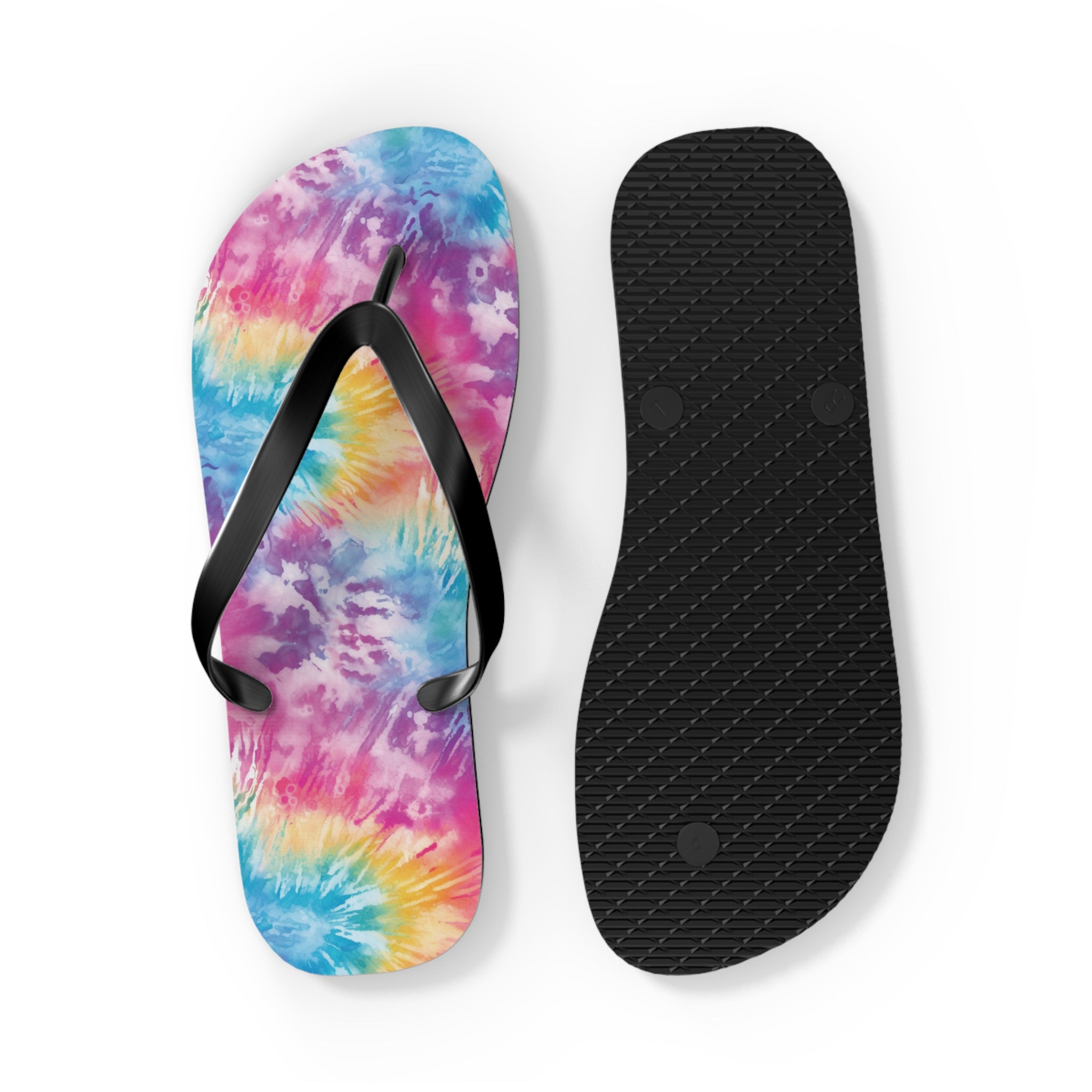 Flip Flops (AOP) - Tie Dye Designs 04