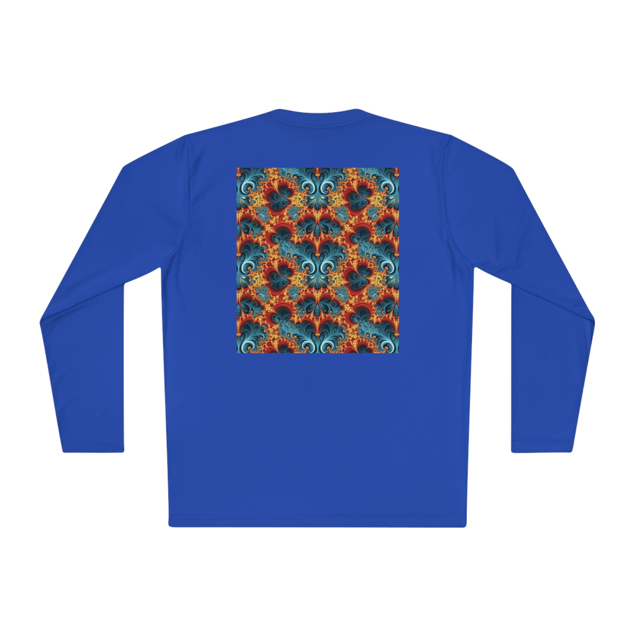 Unisex Lightweight Long Sleeve Tee (AOP) - Abstract Designs 01