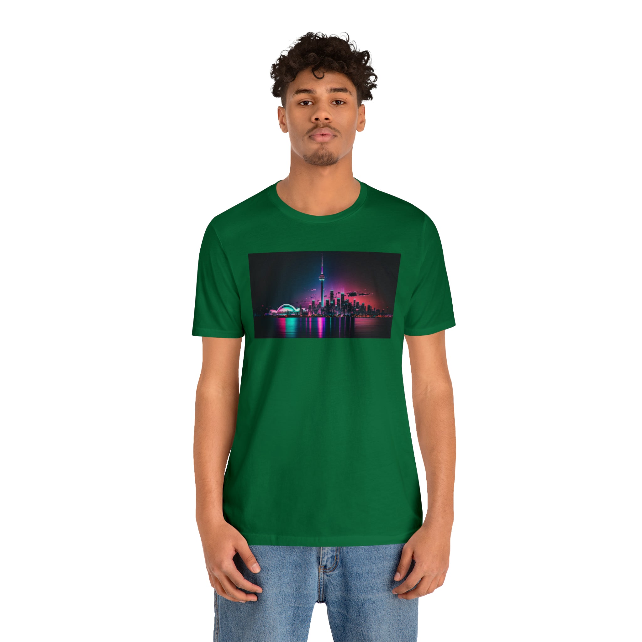 Unisex Jersey Short Sleeve Tee - CN Tower, Canada