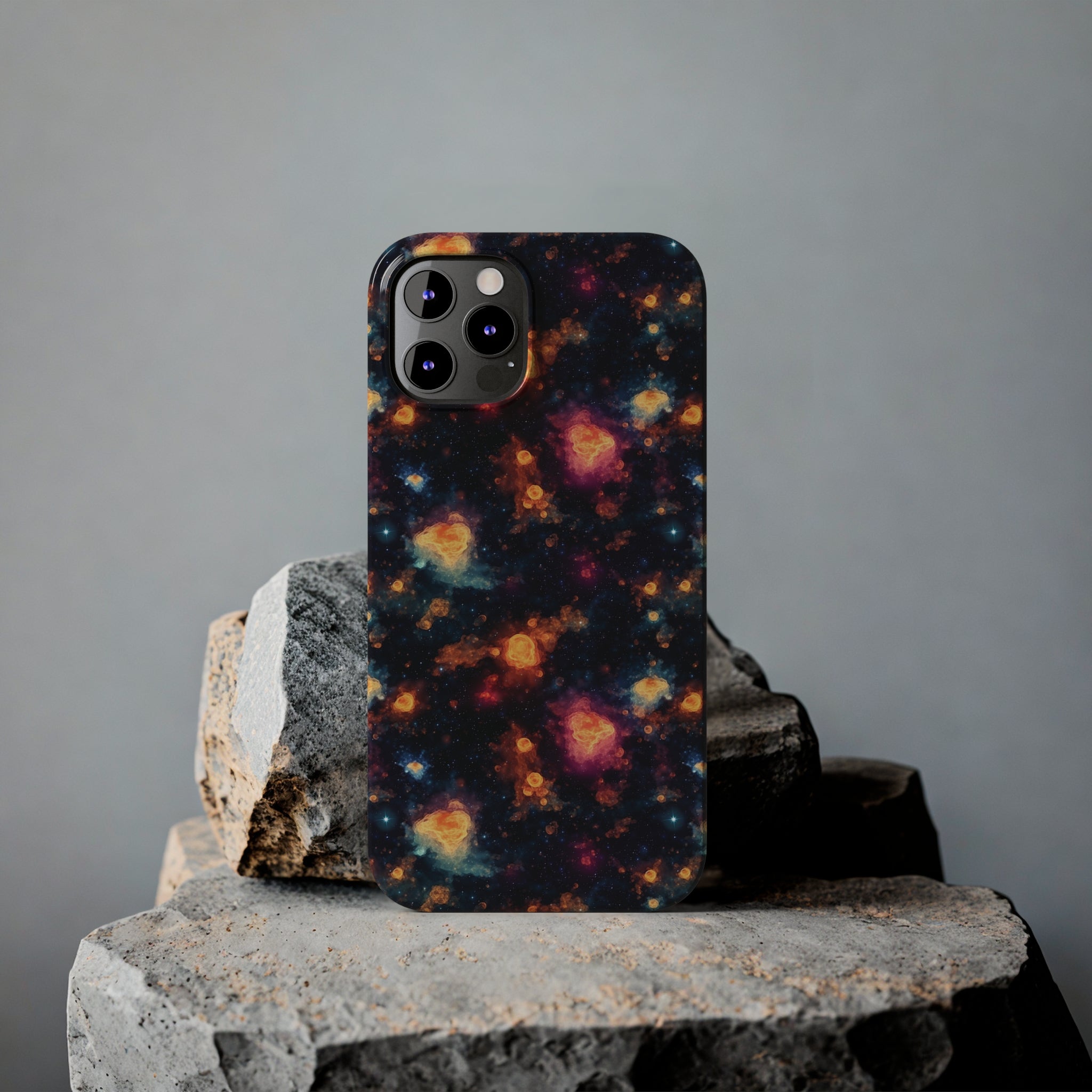 Slim Phone Cases (AOP) - Seamless Fantasy Galaxies 07