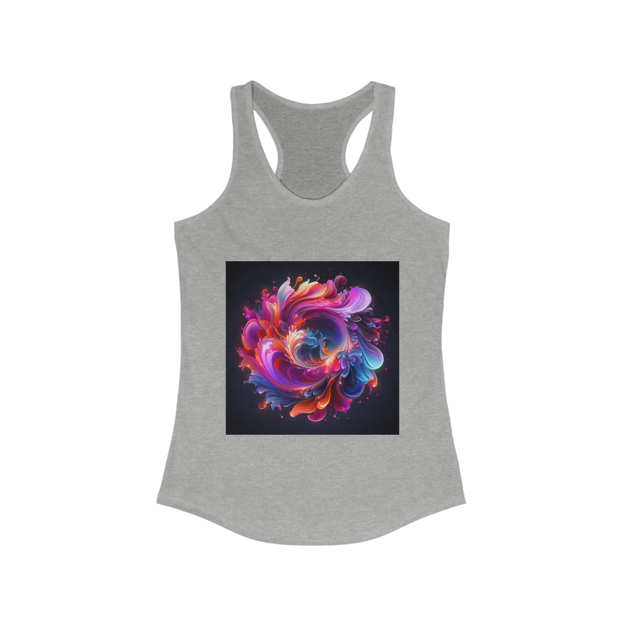 Women's Ideal Racerback Tank - Vector Art Design 35