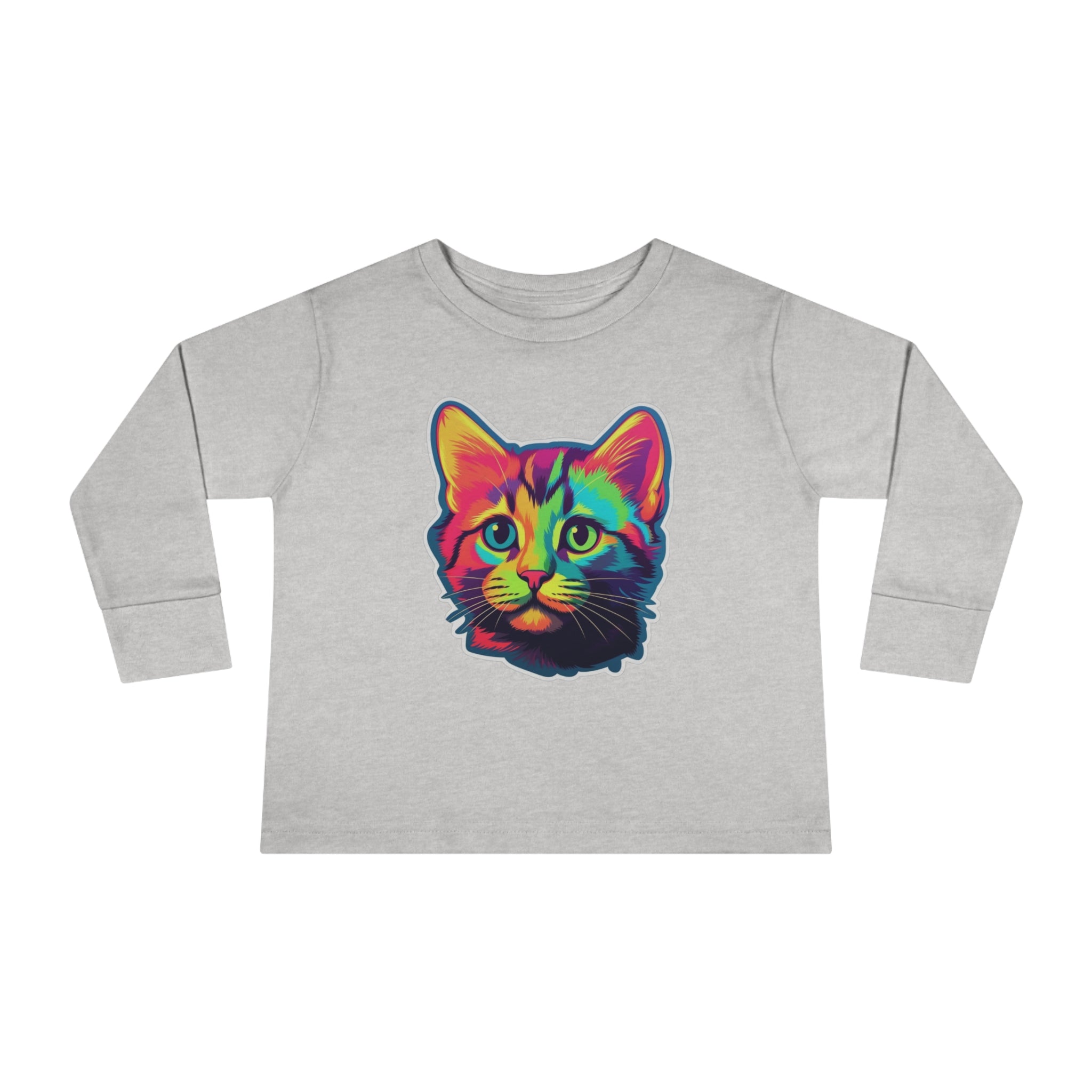 Toddler Long Sleeve Tee - Kittens 07