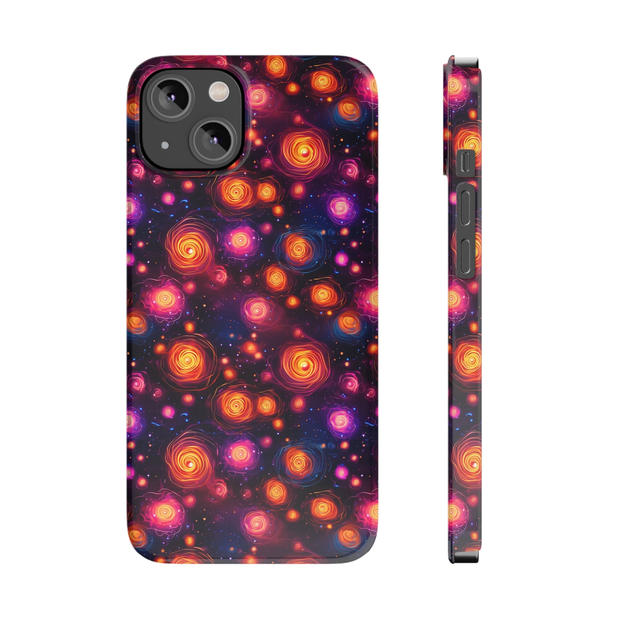 Slim Phone Cases (AOP) - Seamless Fantasy Galaxies 11