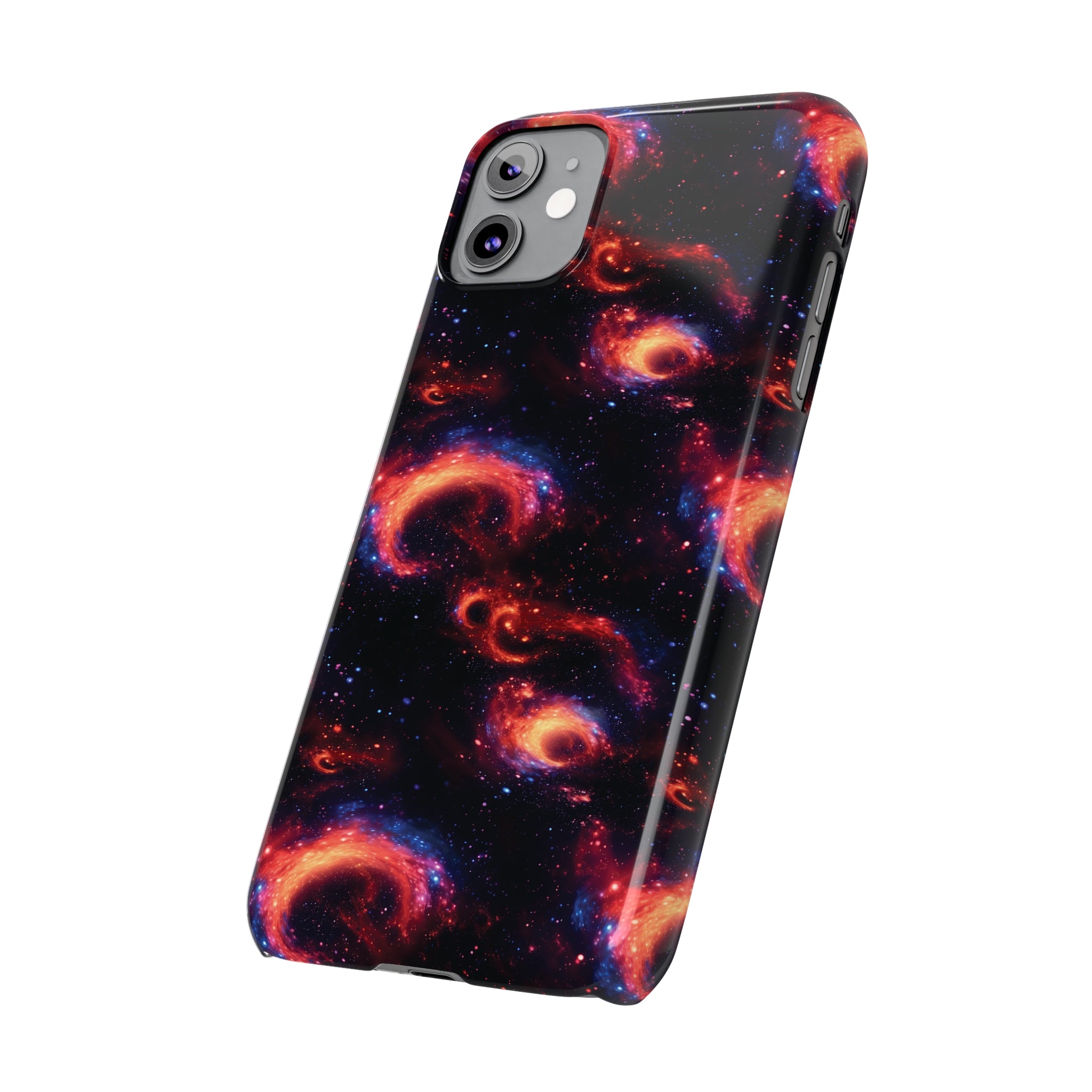 Slim Phone Cases (AOP) - Seamless Fantasy Galaxies 10