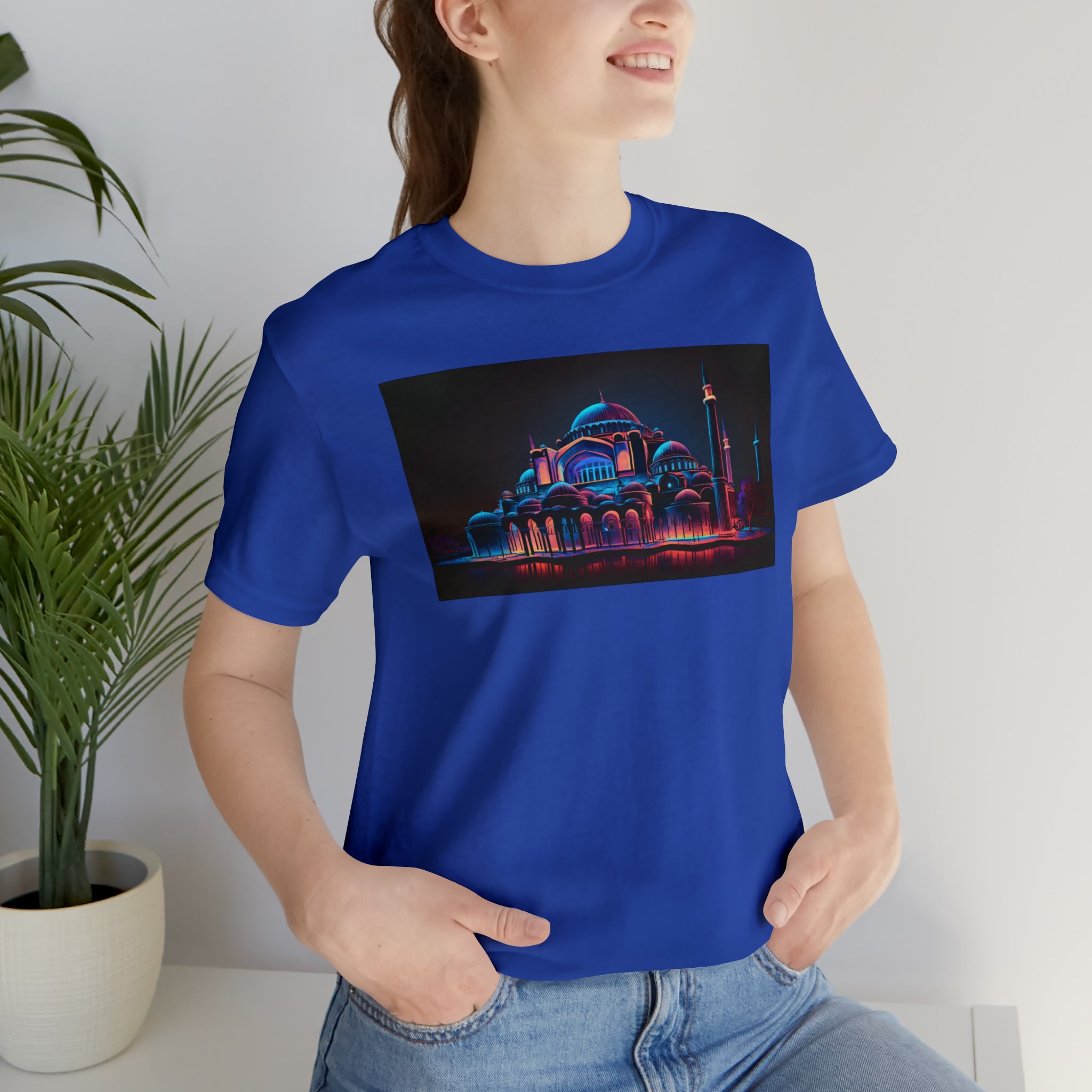 Unisex Jersey Short Sleeve Tee - Hagia Sophia, Türkiye