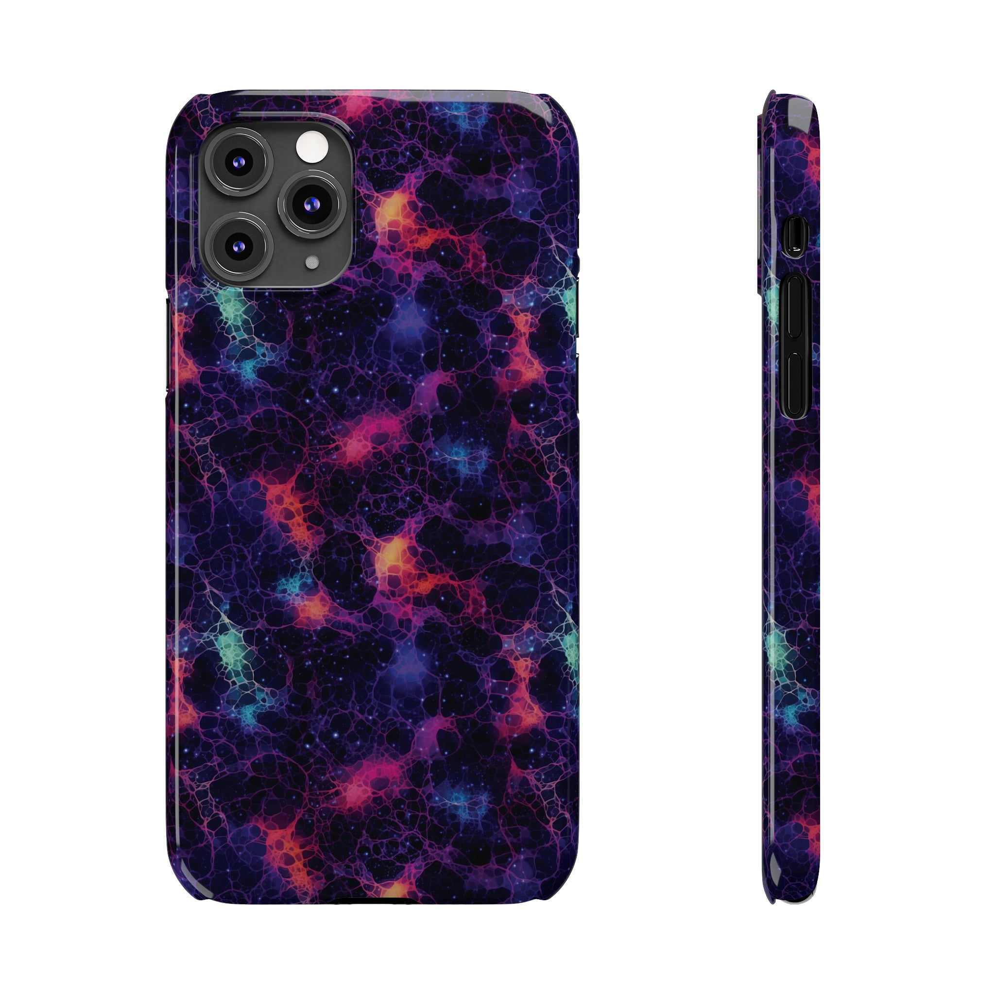 Slim Phone Cases (AOP) - Seamless Fantasy Galaxies 08