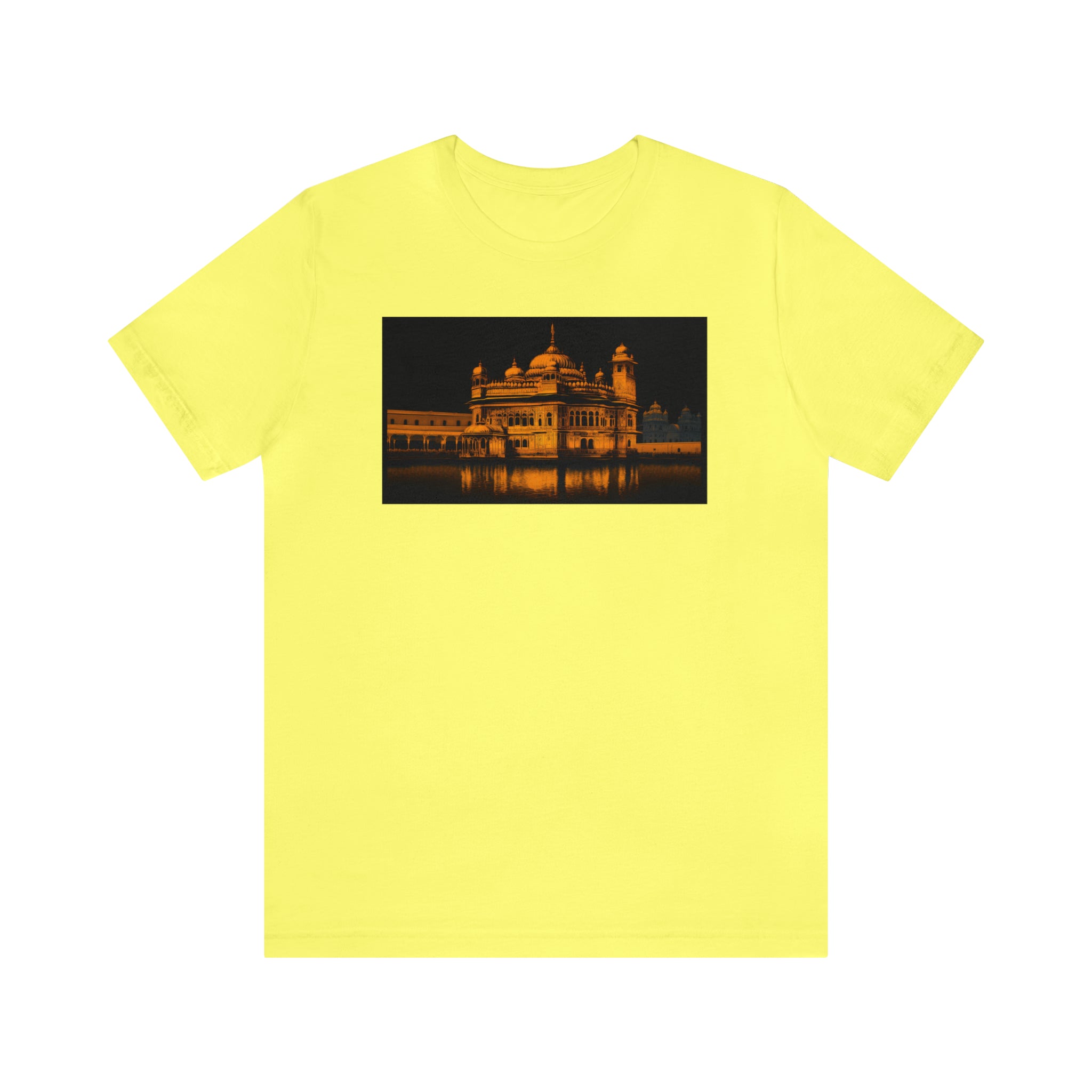 Unisex Jersey Short Sleeve Tee - Golden Temple, India