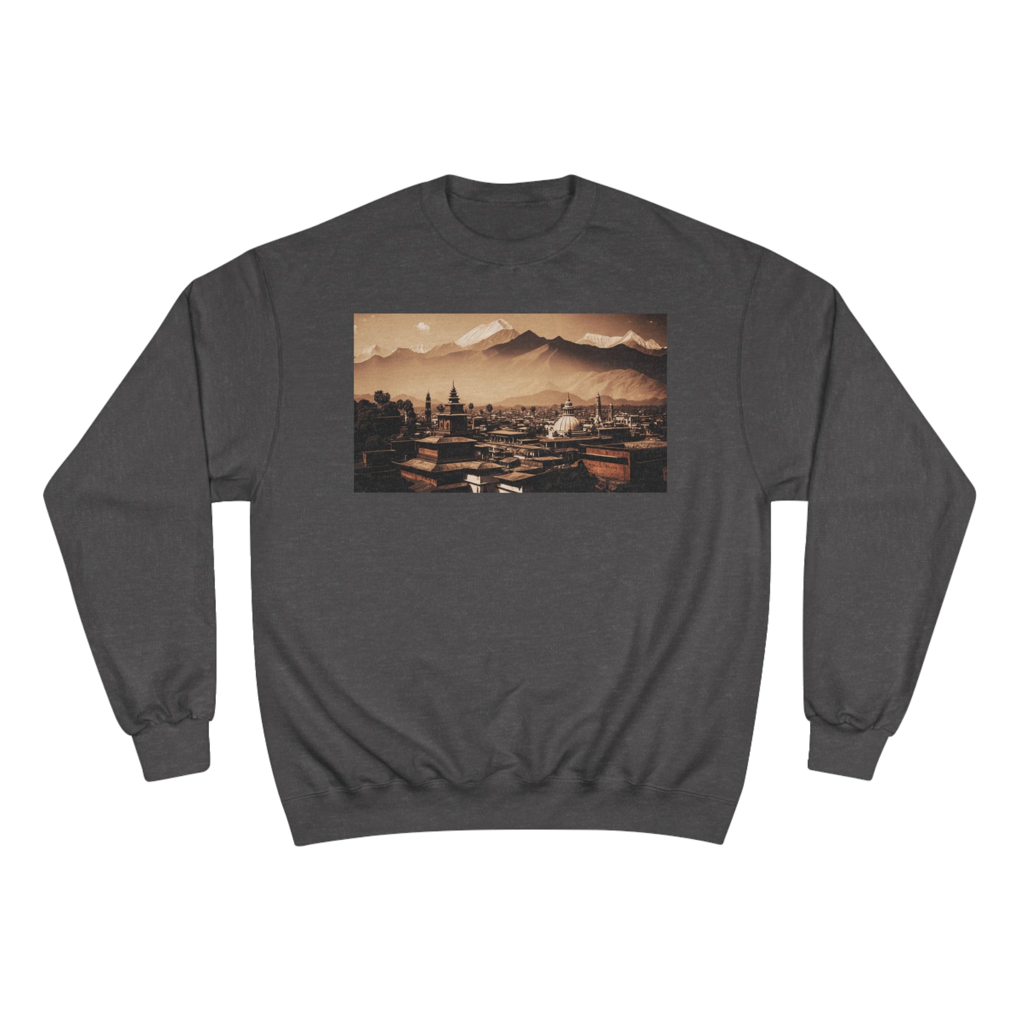 Champion Sweatshirt - Duotone Cities, Kathmandu