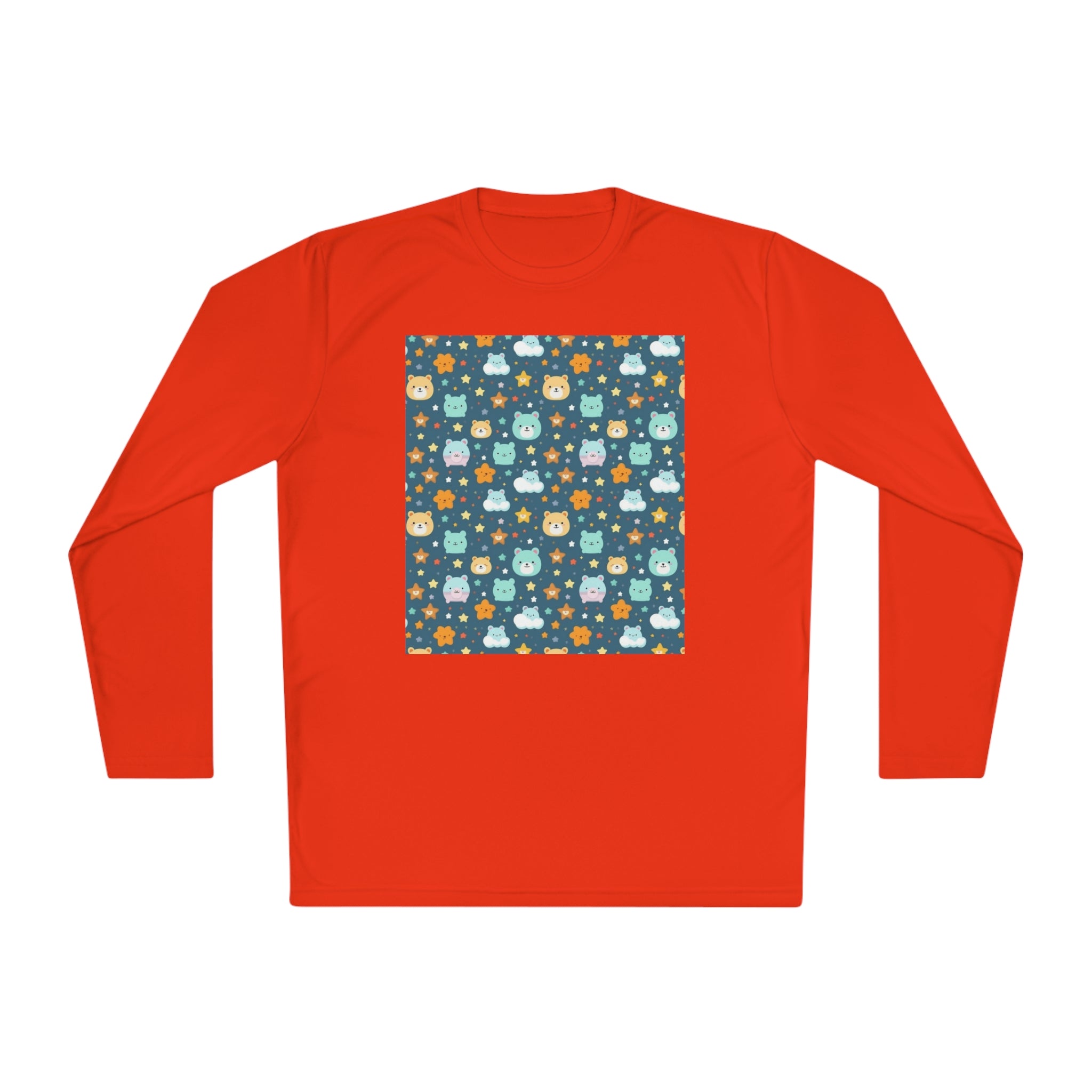 Unisex Lightweight Long Sleeve Tee (AOP) - Abstract Designs 06