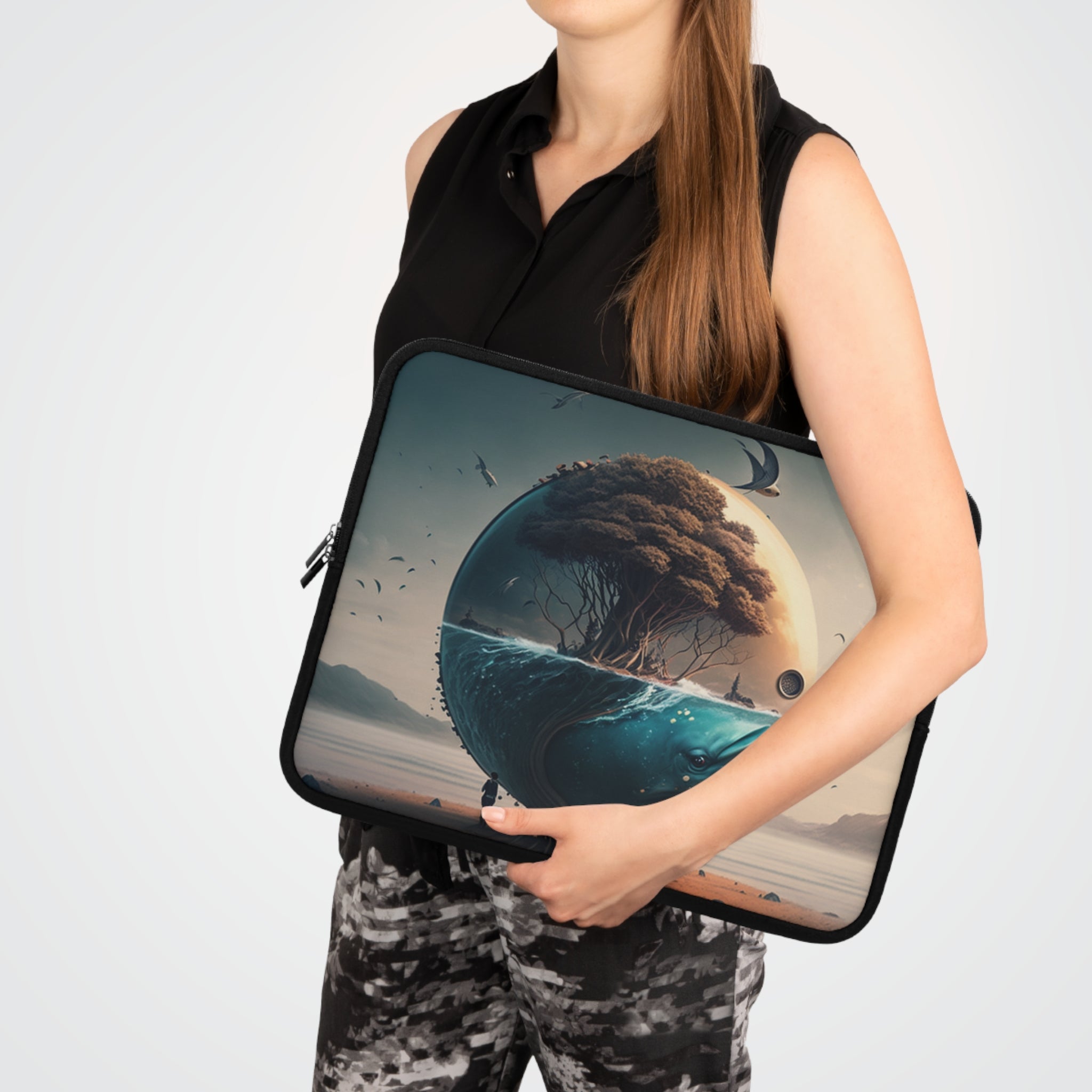 Laptop Sleeve - Surrealist Digital Designs 01