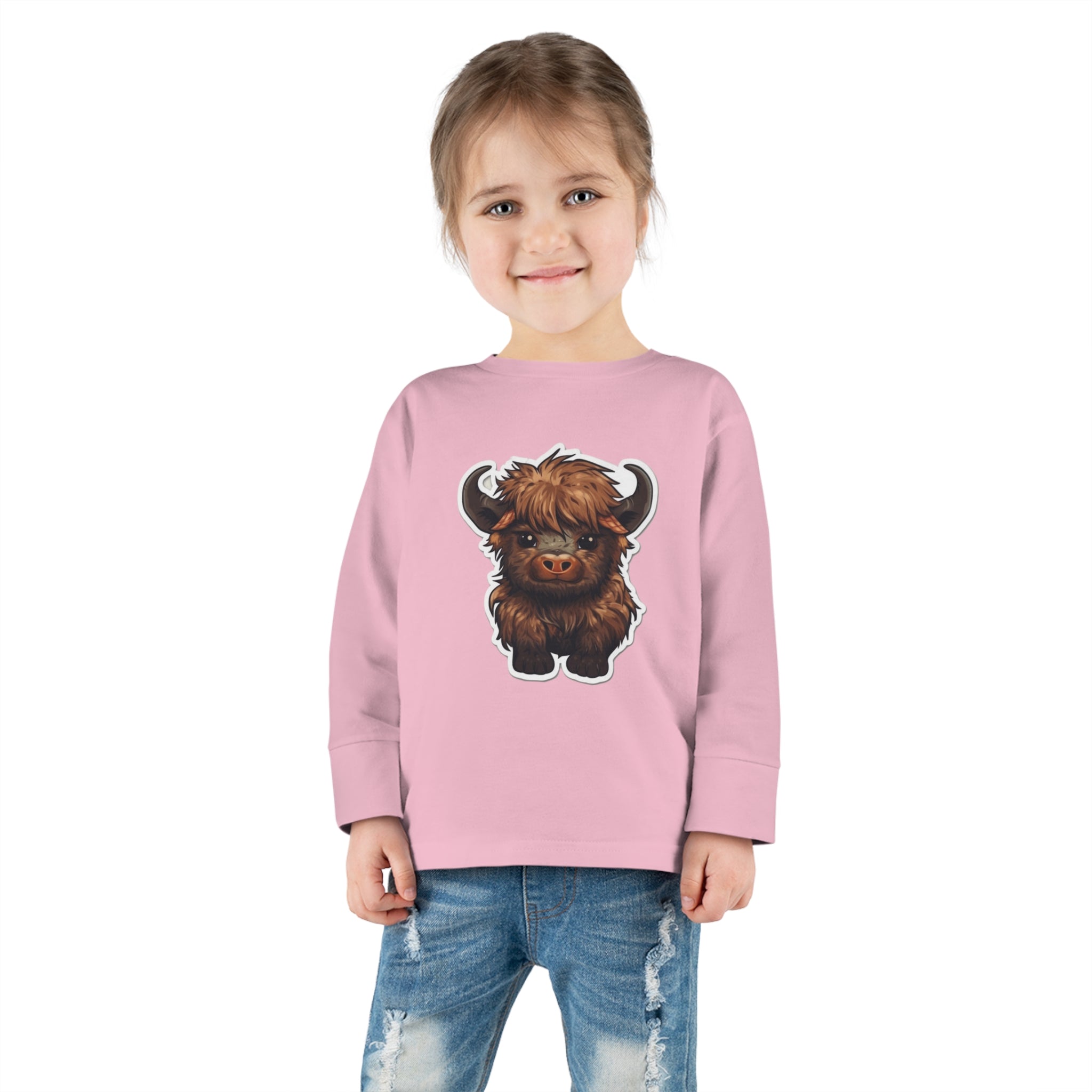 Toddler Long Sleeve Tee - Yak Calf