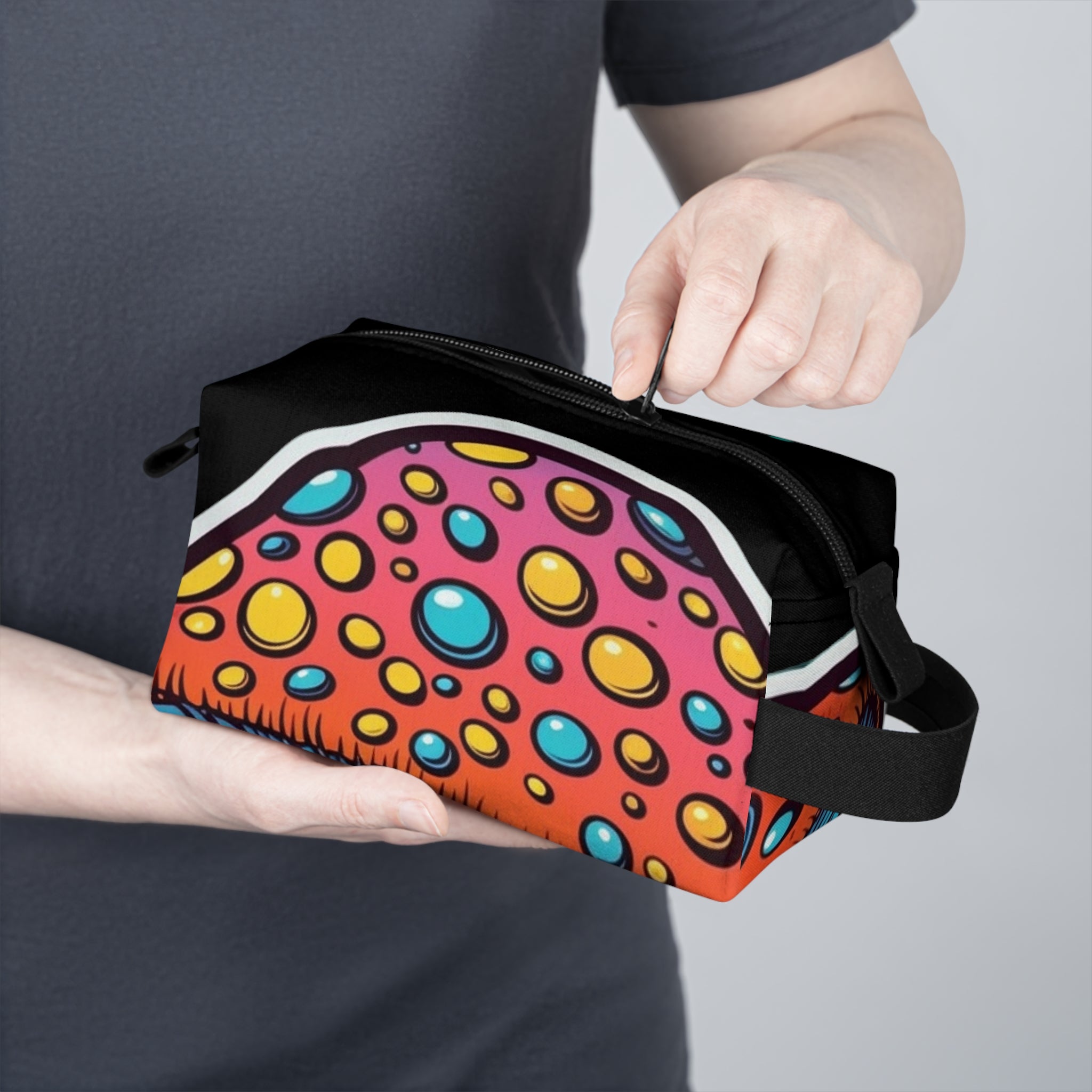 Toiletry Bag - Mushroom Pop Art 02