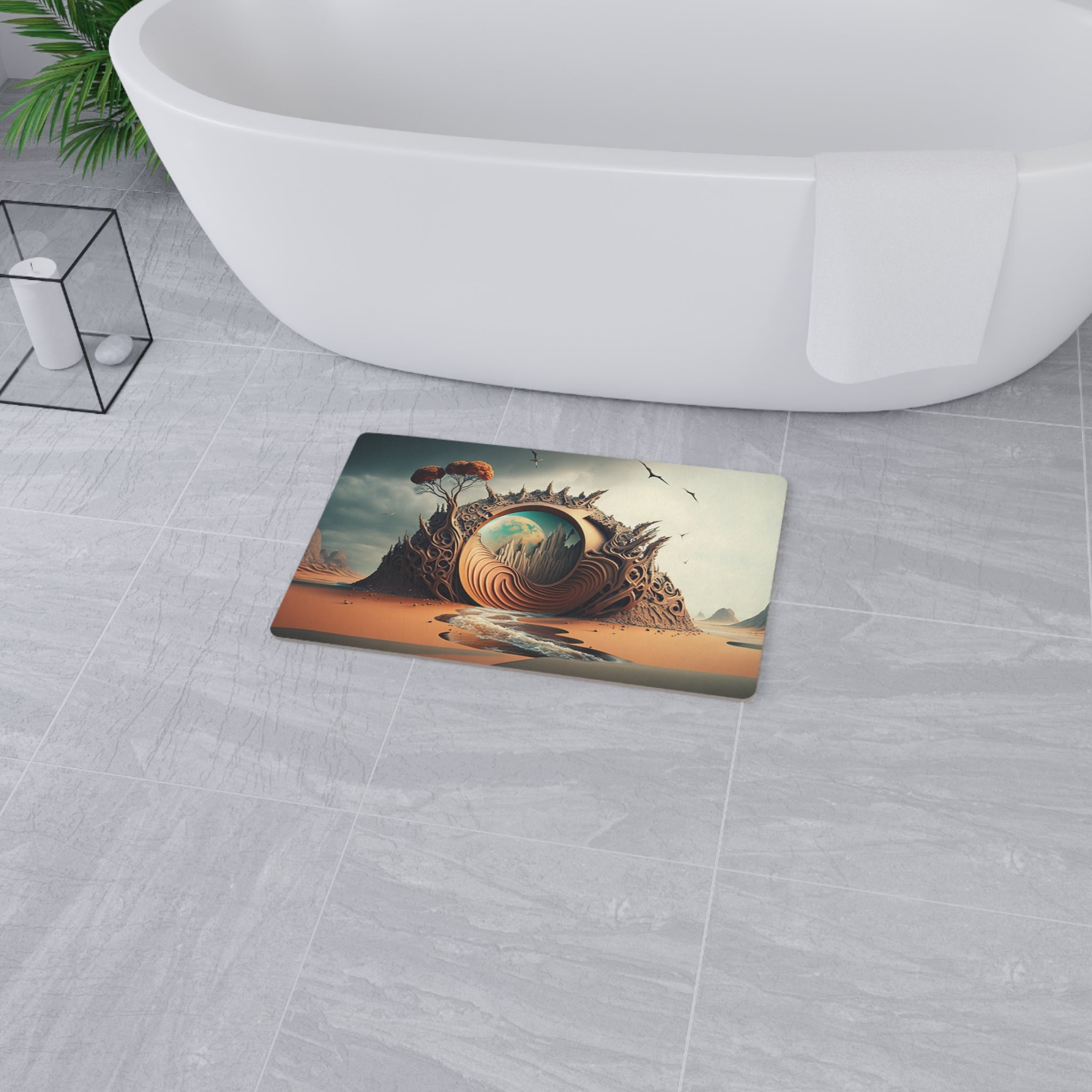 Floor Mat - Surrealist Digital Designs 01