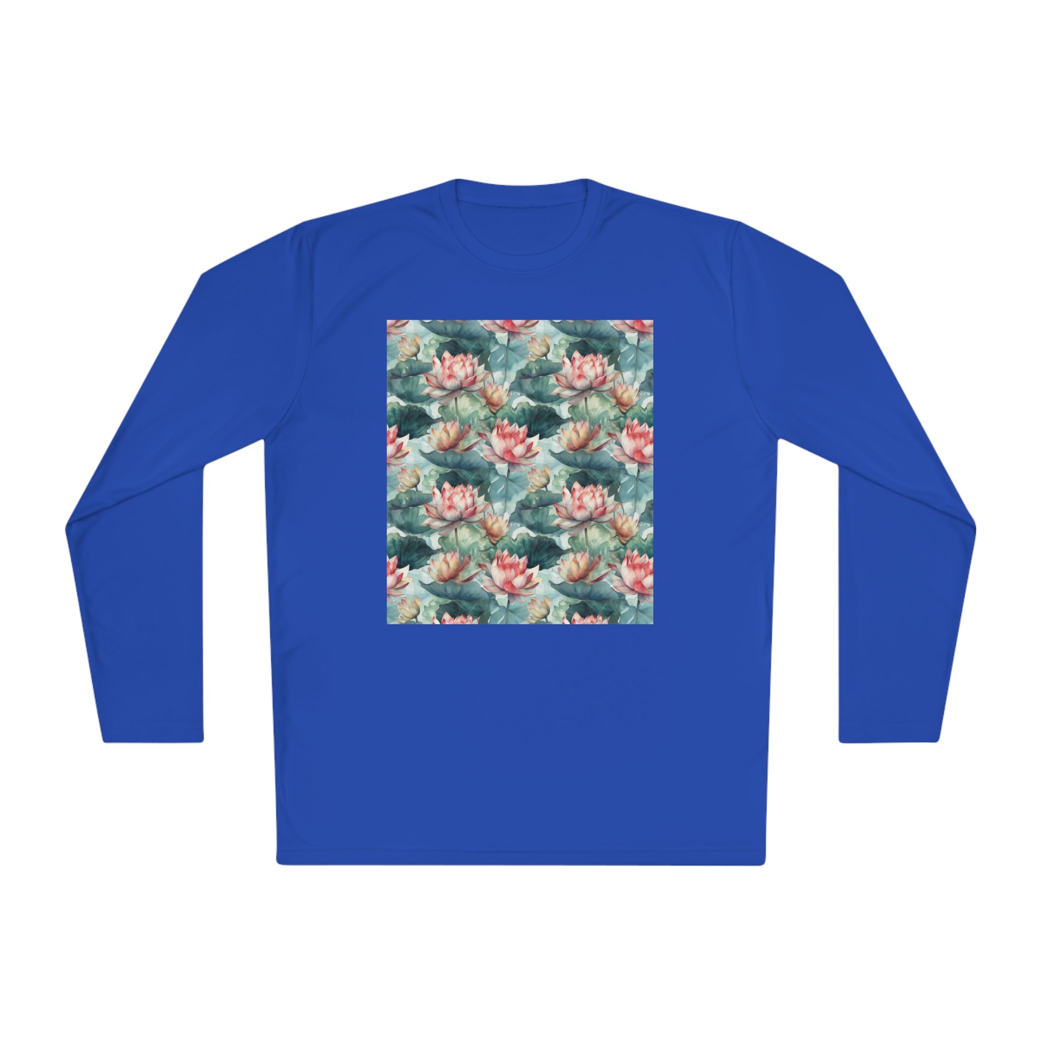 Unisex Lightweight Long Sleeve Tee (AOP) - Abstract Designs 13