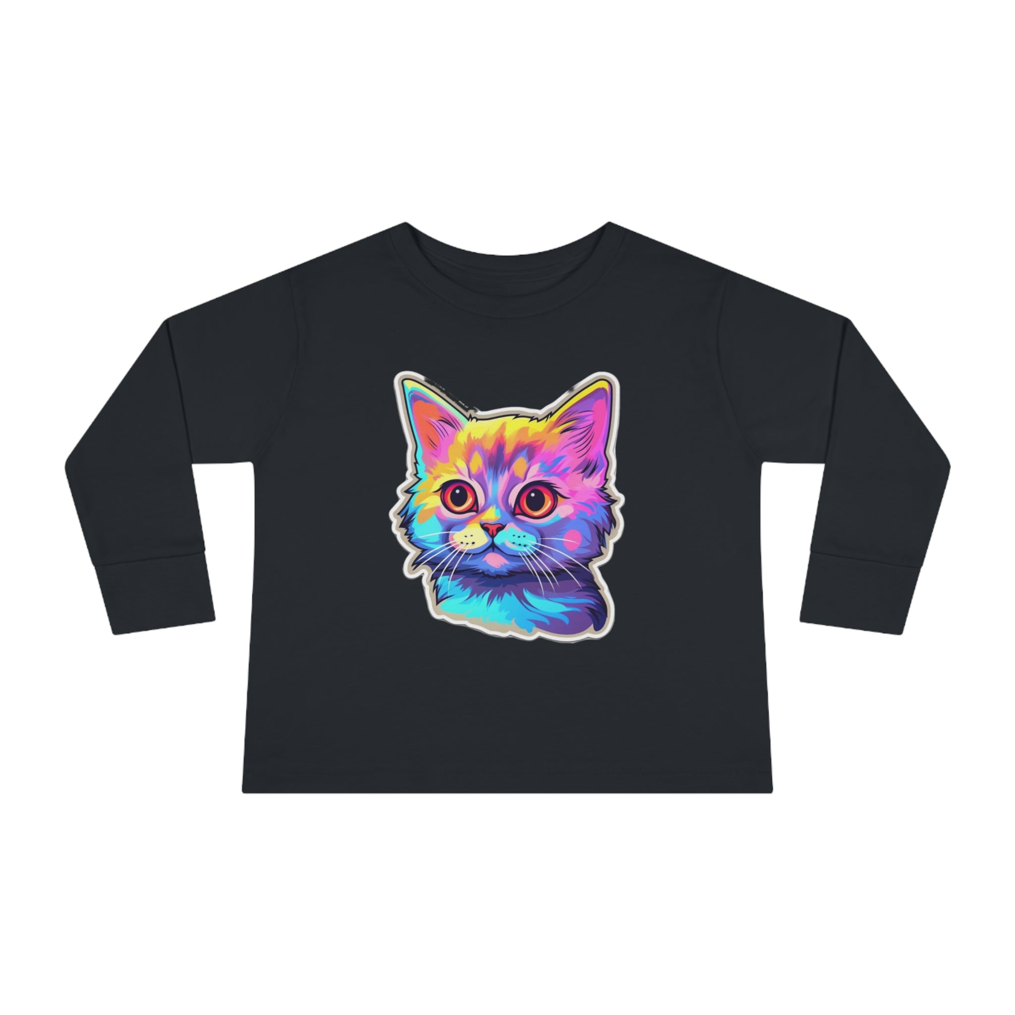 Toddler Long Sleeve Tee - Kittens 03