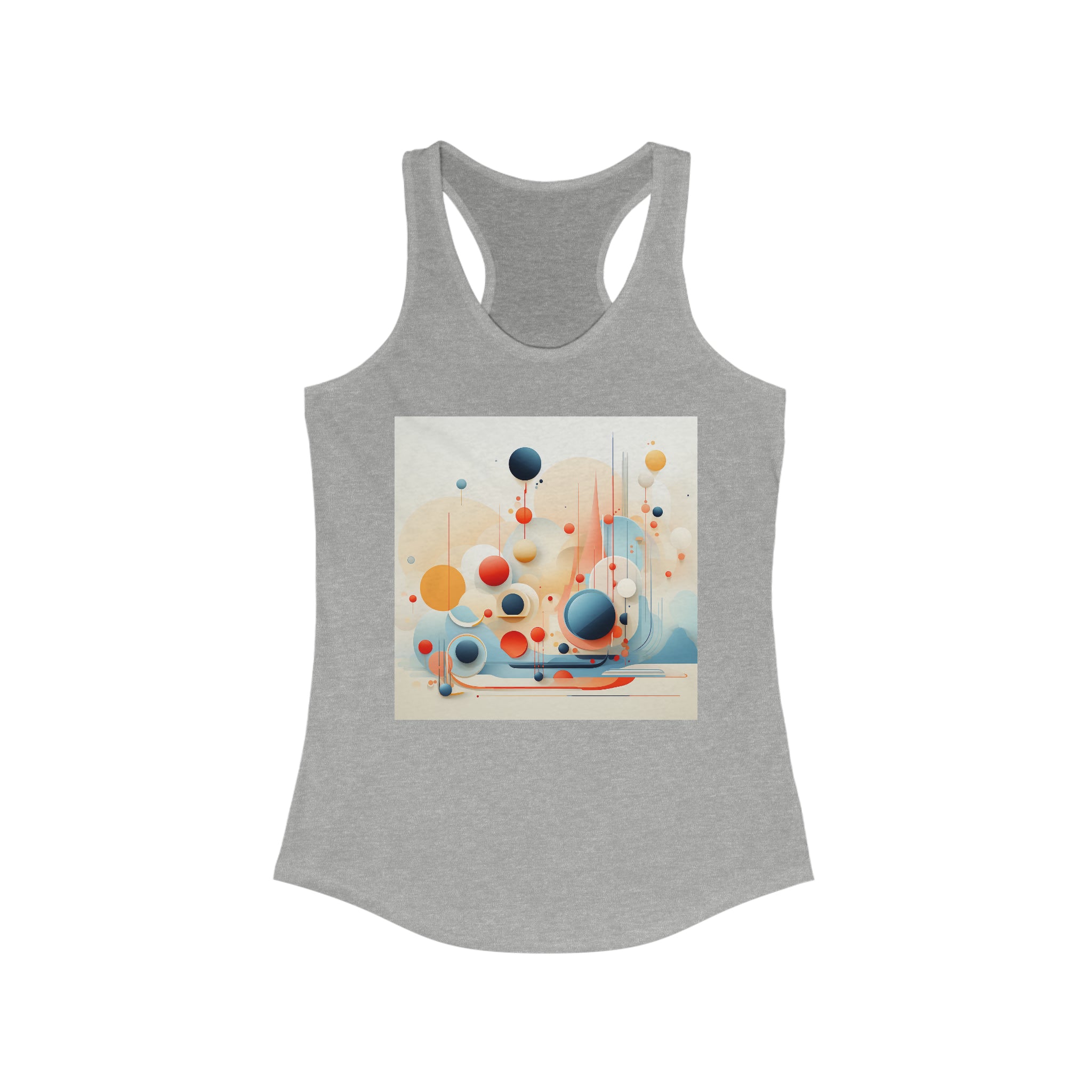 Women's Ideal Racerback Tank - Vector Art Design 28