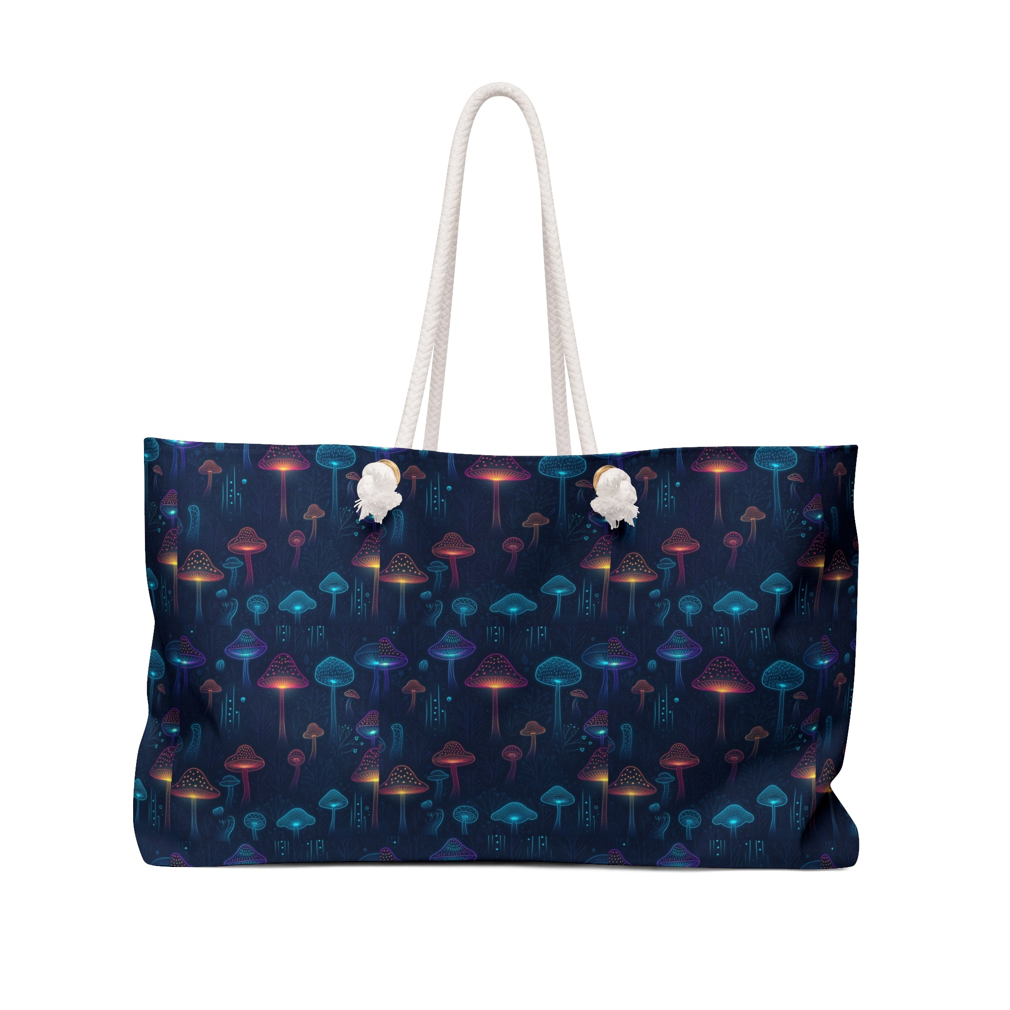 Weekender Bag (AOP) - Seamless Mushroom Designs 10