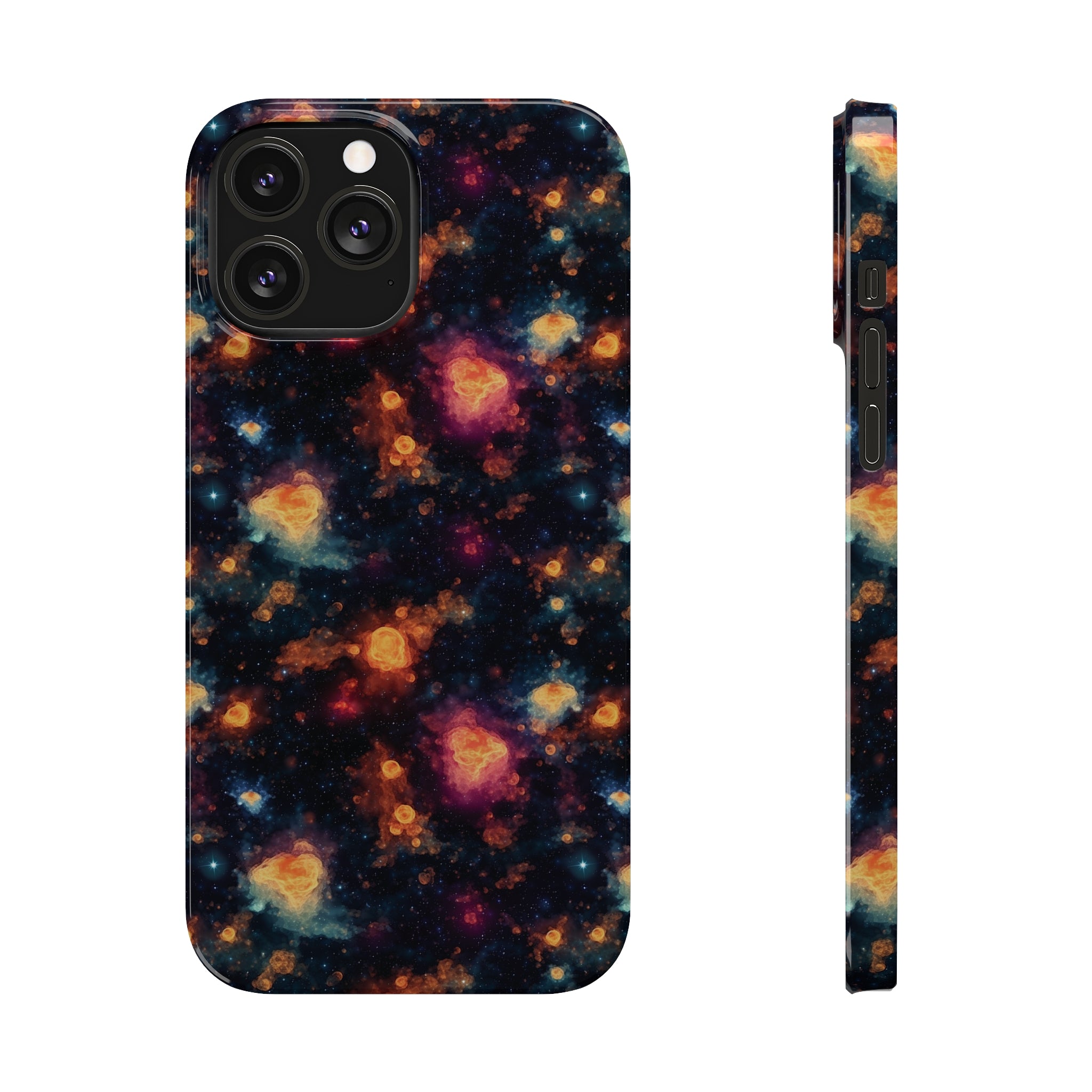 Slim Phone Cases (AOP) - Seamless Fantasy Galaxies 07