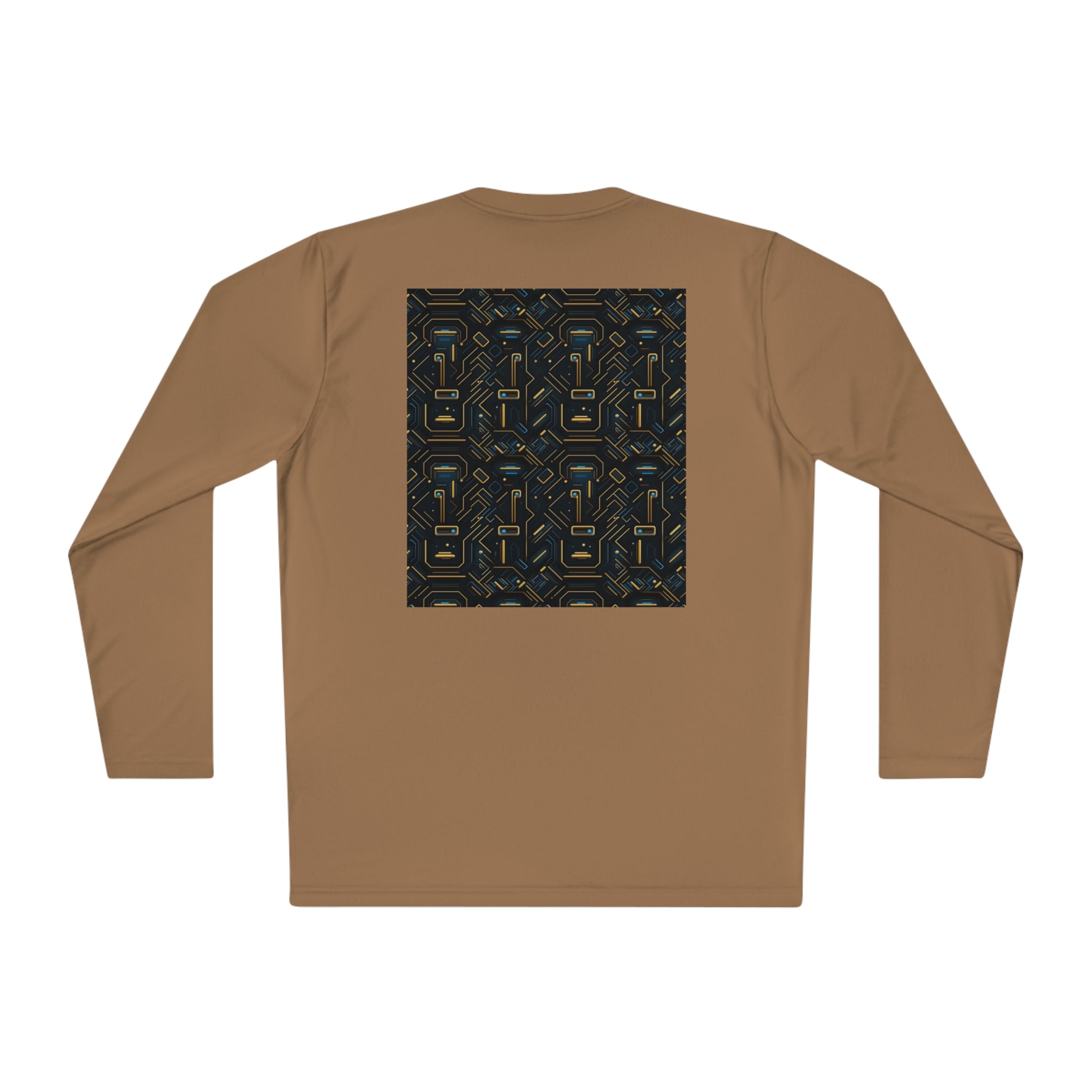 Unisex Lightweight Long Sleeve Tee (AOP) - Abstract Designs 07