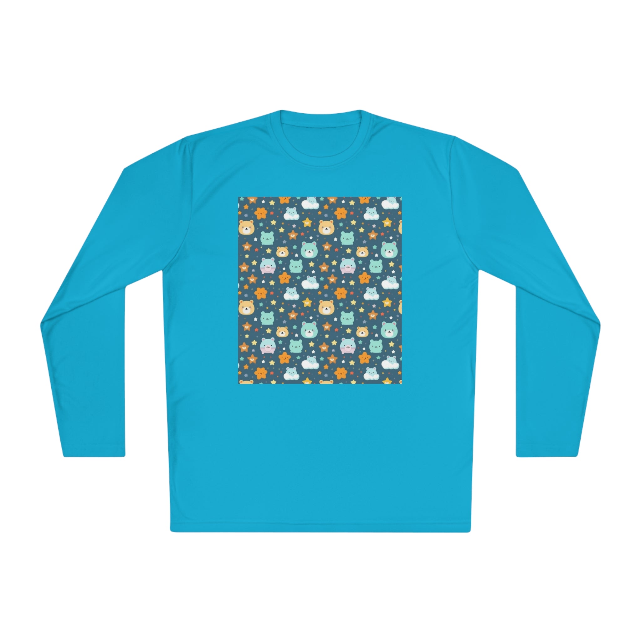 Unisex Lightweight Long Sleeve Tee (AOP) - Abstract Designs 06