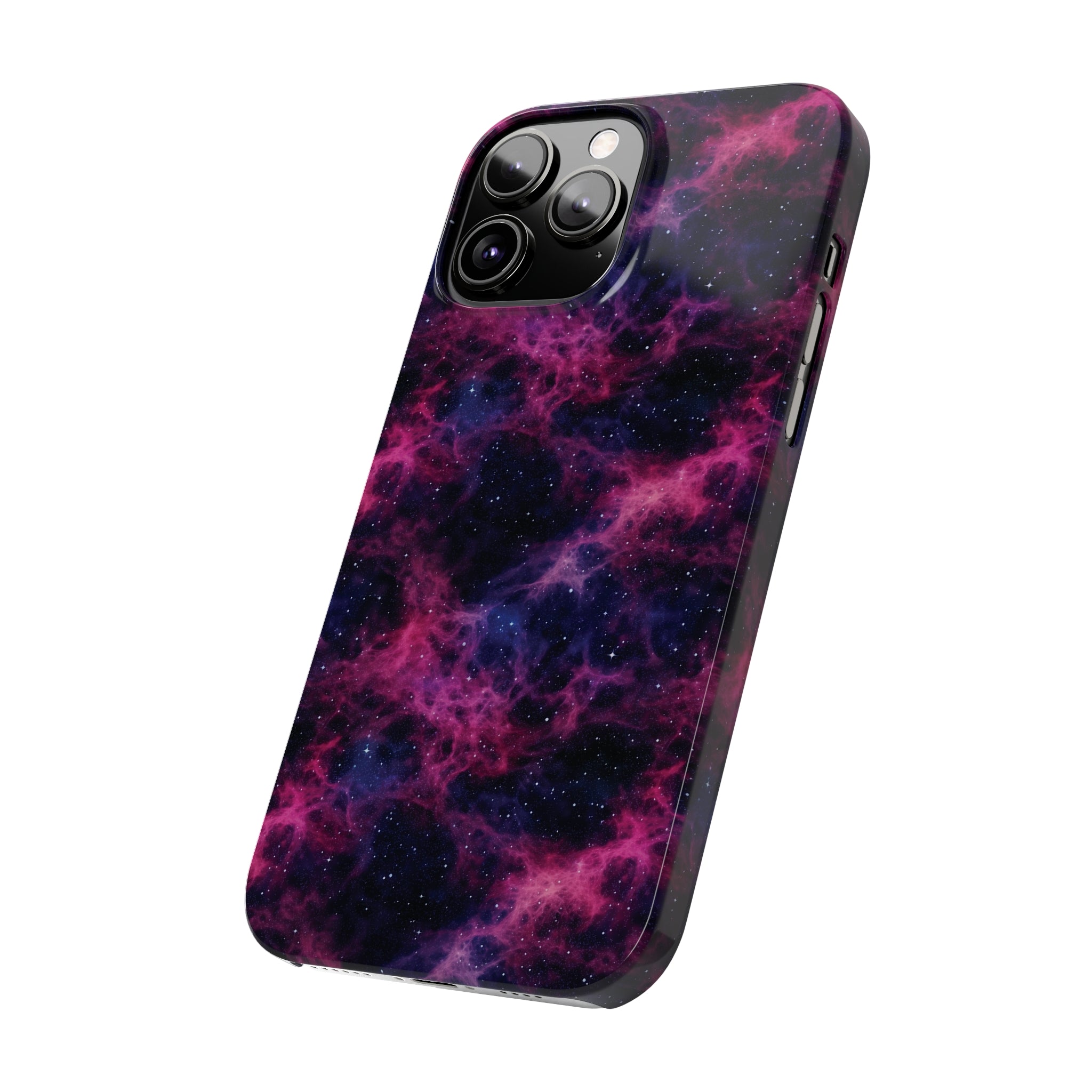 Slim Phone Cases (AOP) - Seamless Fantasy Galaxies 02