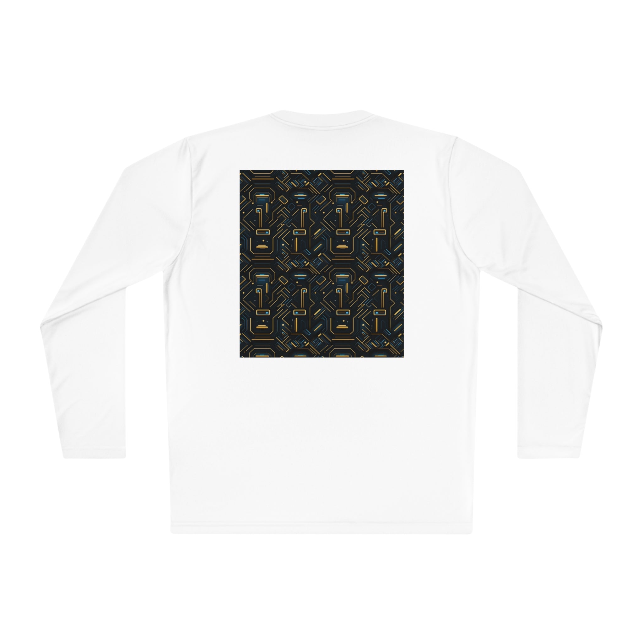 Unisex Lightweight Long Sleeve Tee (AOP) - Abstract Designs 07