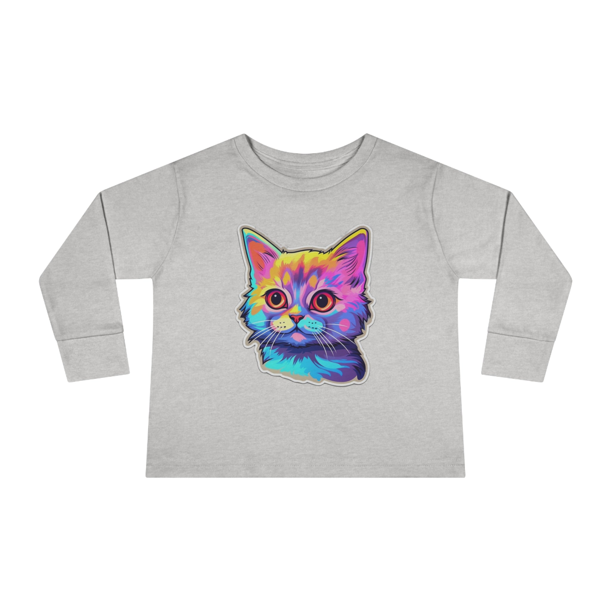 Toddler Long Sleeve Tee - Kittens 03