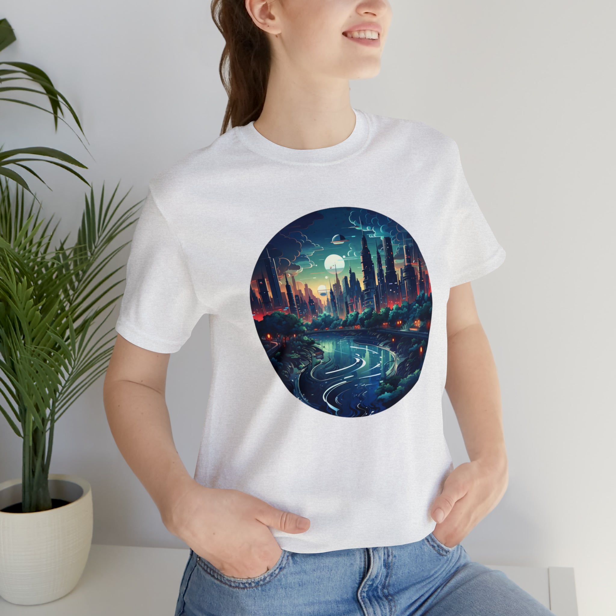 Unisex Jersey Short Sleeve Tee - Isometric Designs 10