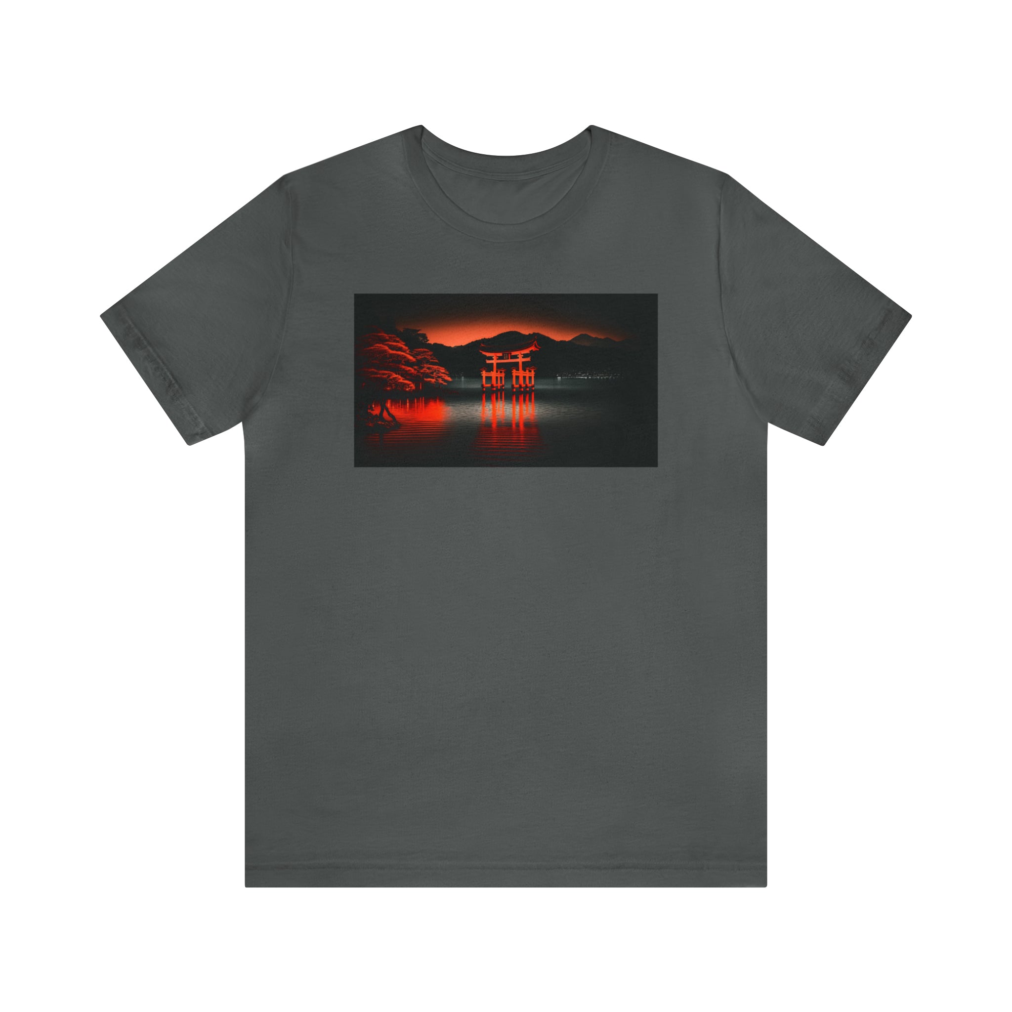 Unisex Jersey Short Sleeve Tee - Itsukushima Shrine, Japan