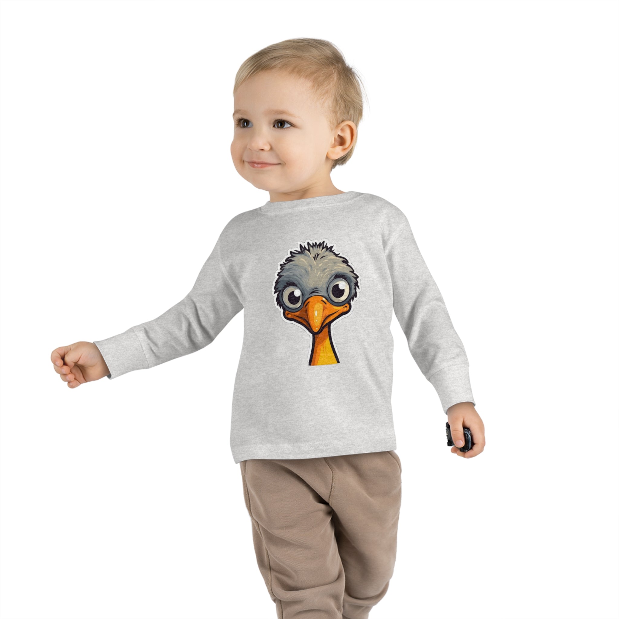 Toddler Long Sleeve Tee - Ostrich Chick