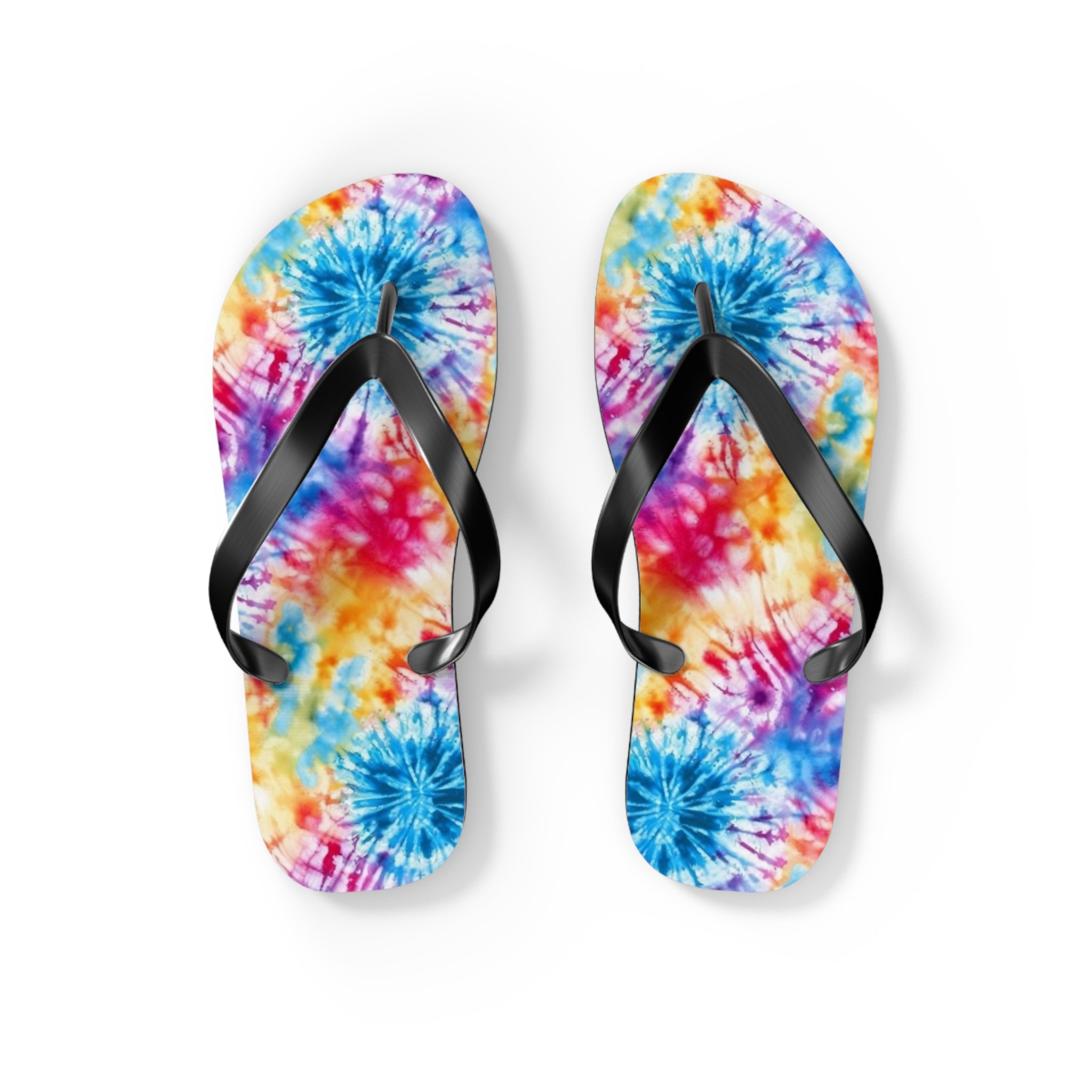 Flip Flops (AOP) - Tie Dye Designs 03