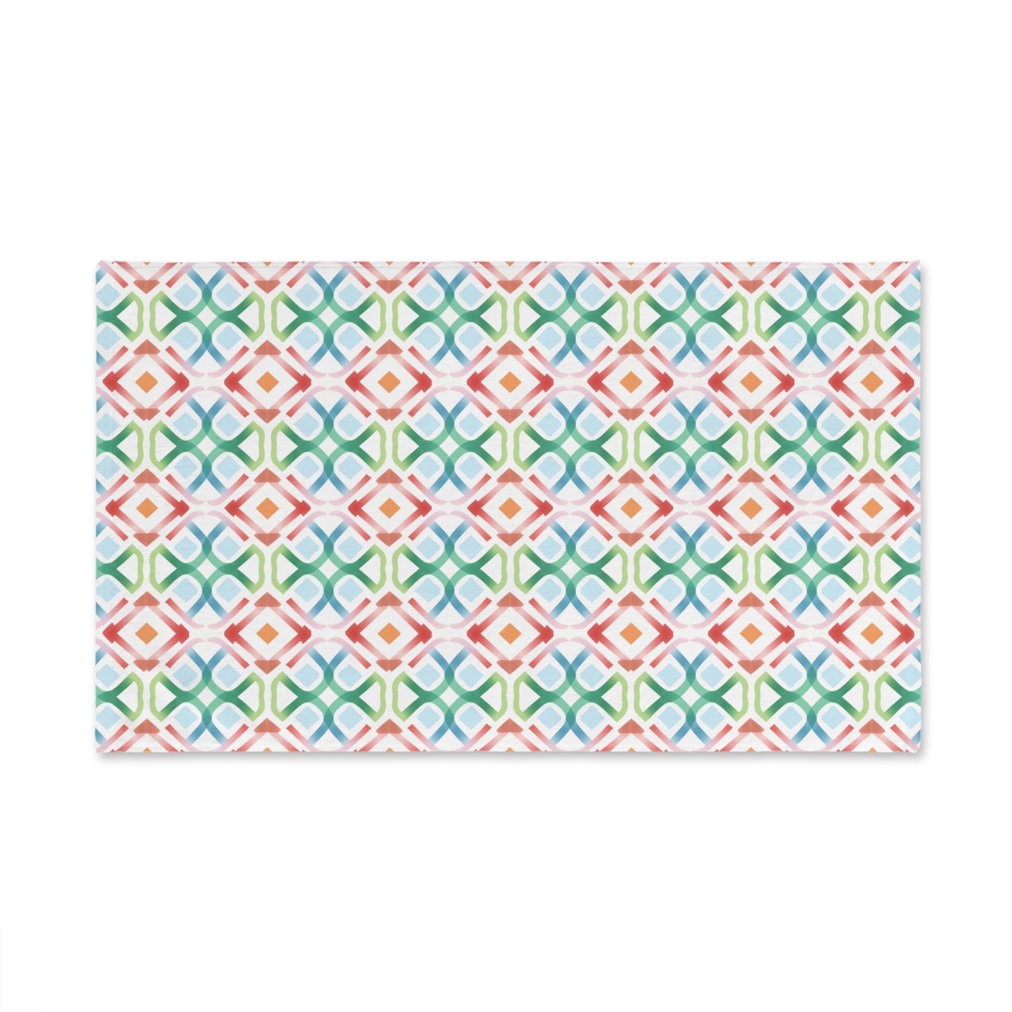 Hand Towel (AOP) - Seamless Minimalistic Pastel Designs 03