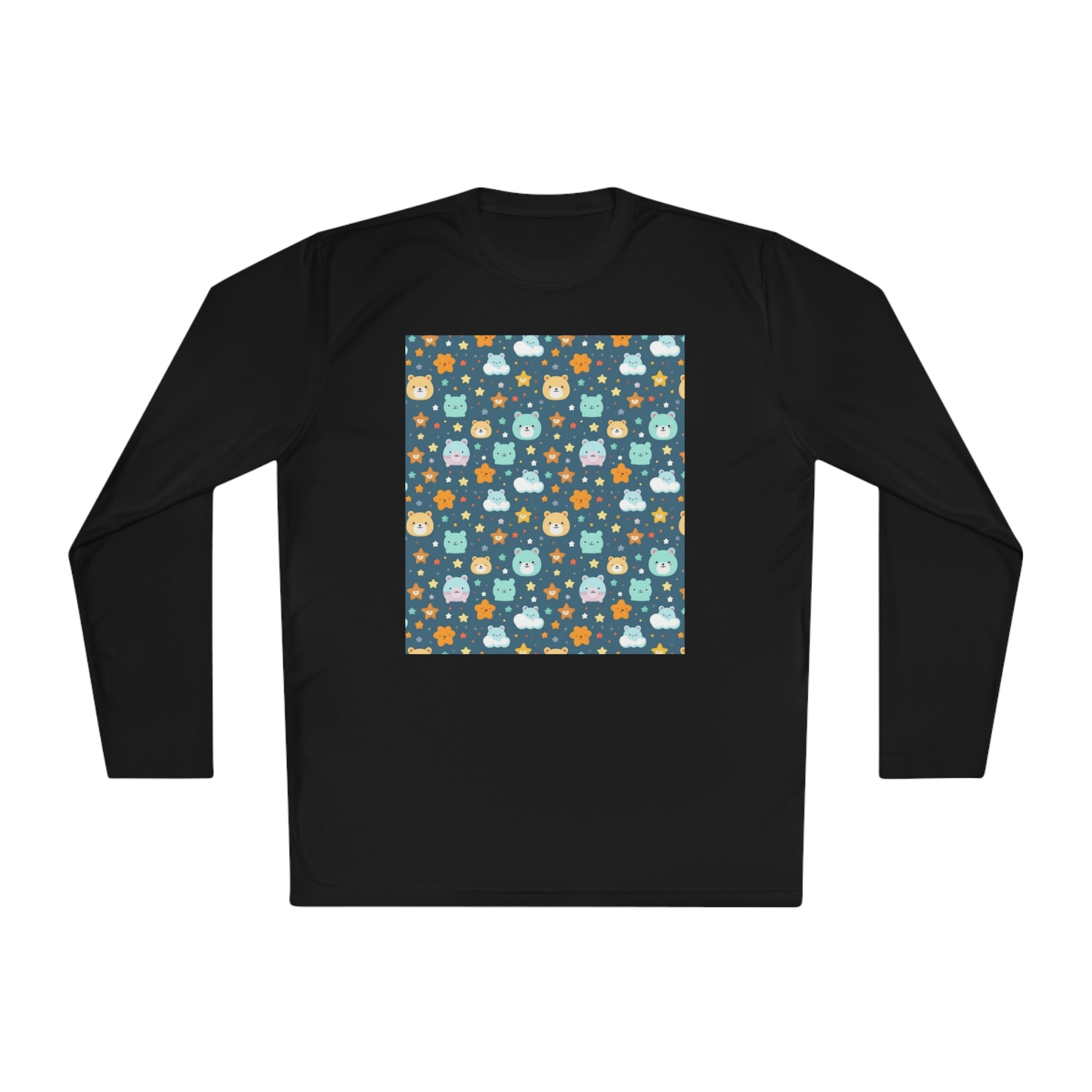 Unisex Lightweight Long Sleeve Tee (AOP) - Abstract Designs 06