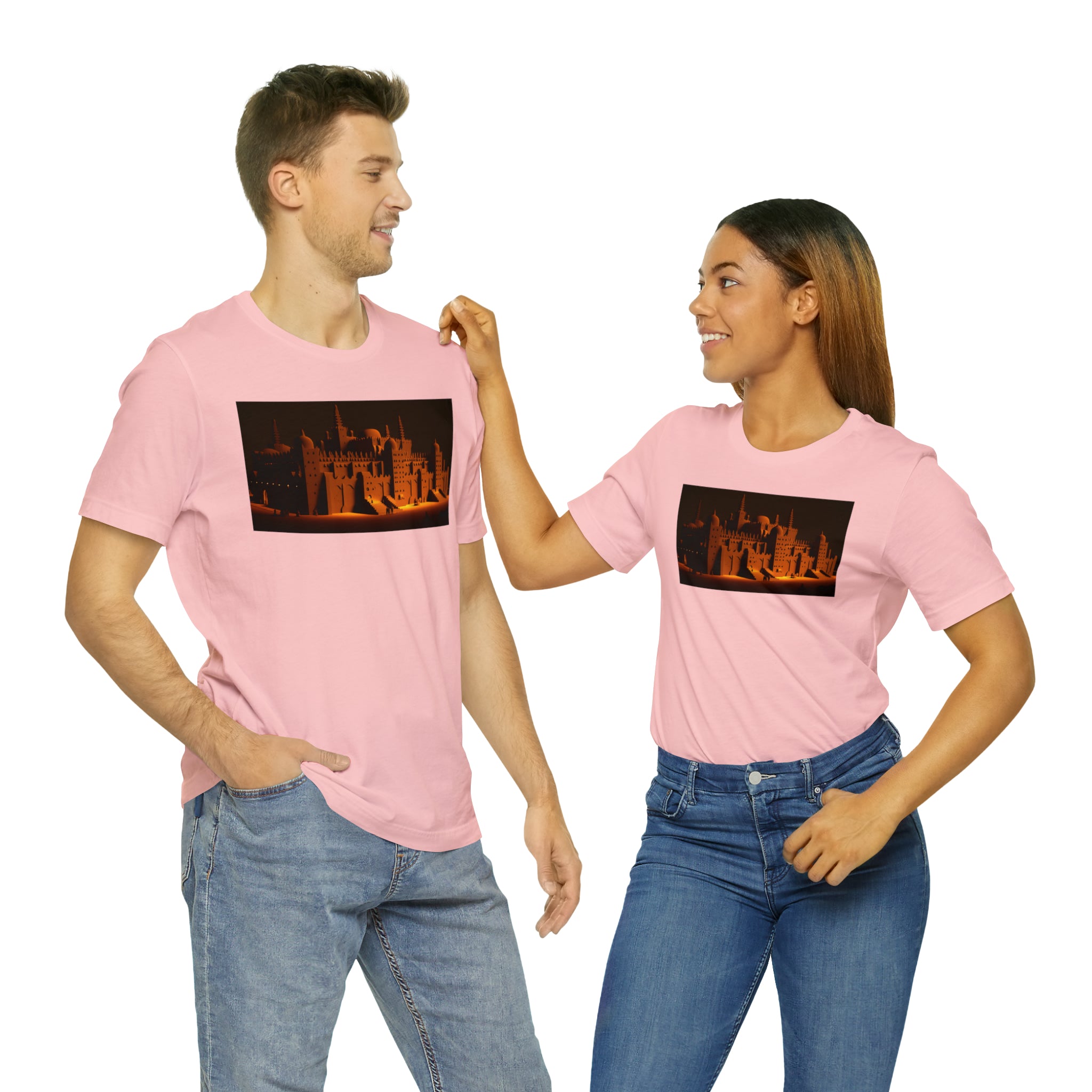 Unisex Jersey Short Sleeve Tee - Great Mosque of Djenné, Mali