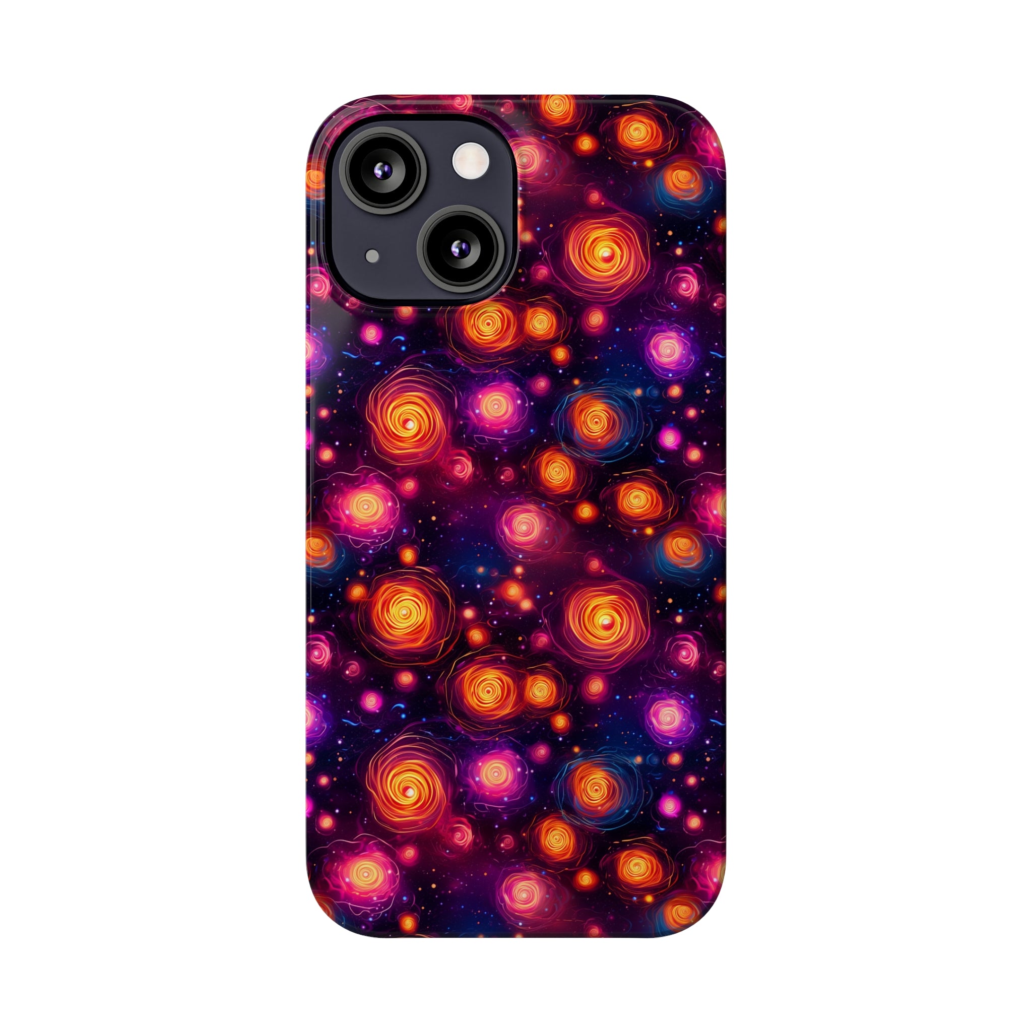 Slim Phone Cases (AOP) - Seamless Fantasy Galaxies 11