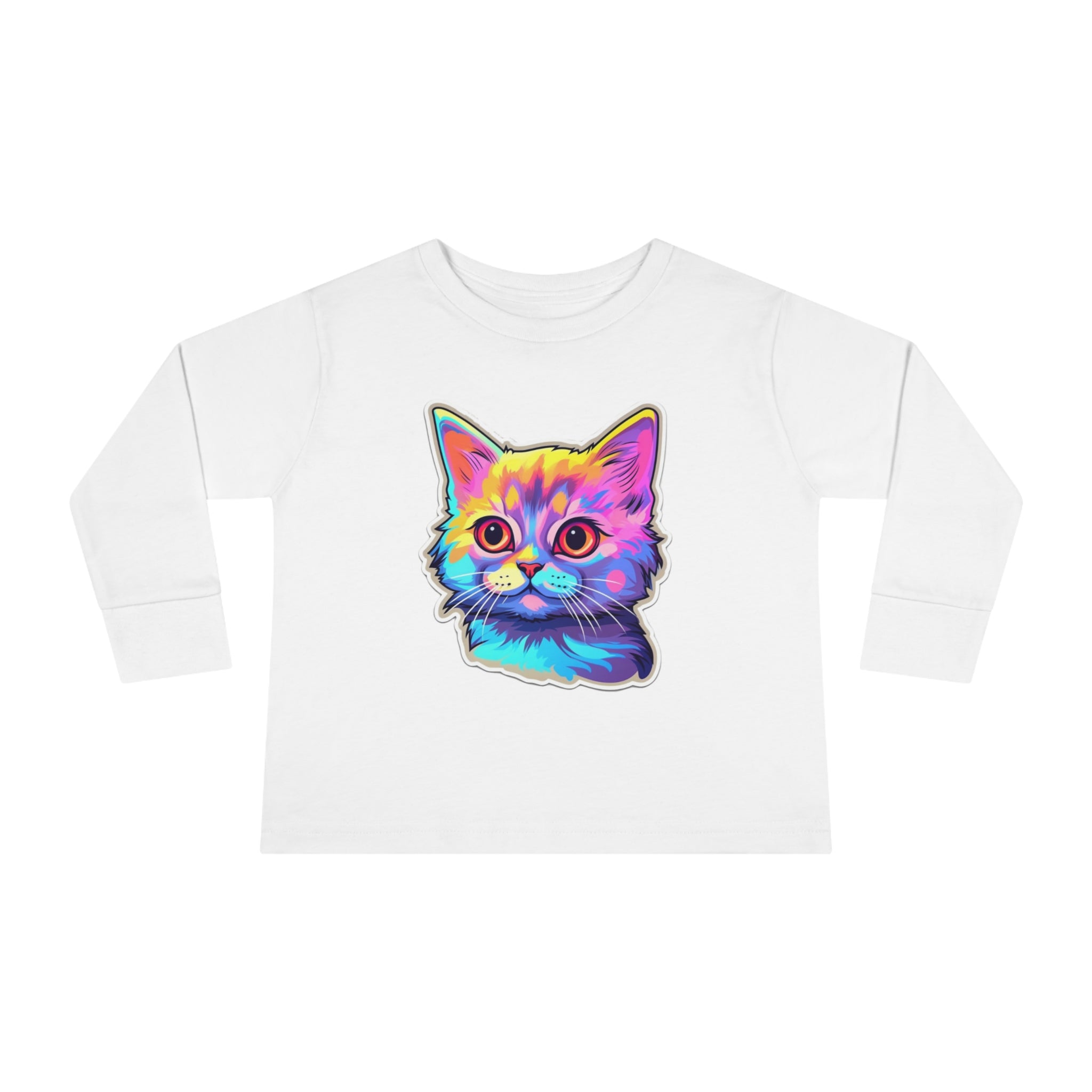 Toddler Long Sleeve Tee - Kittens 03