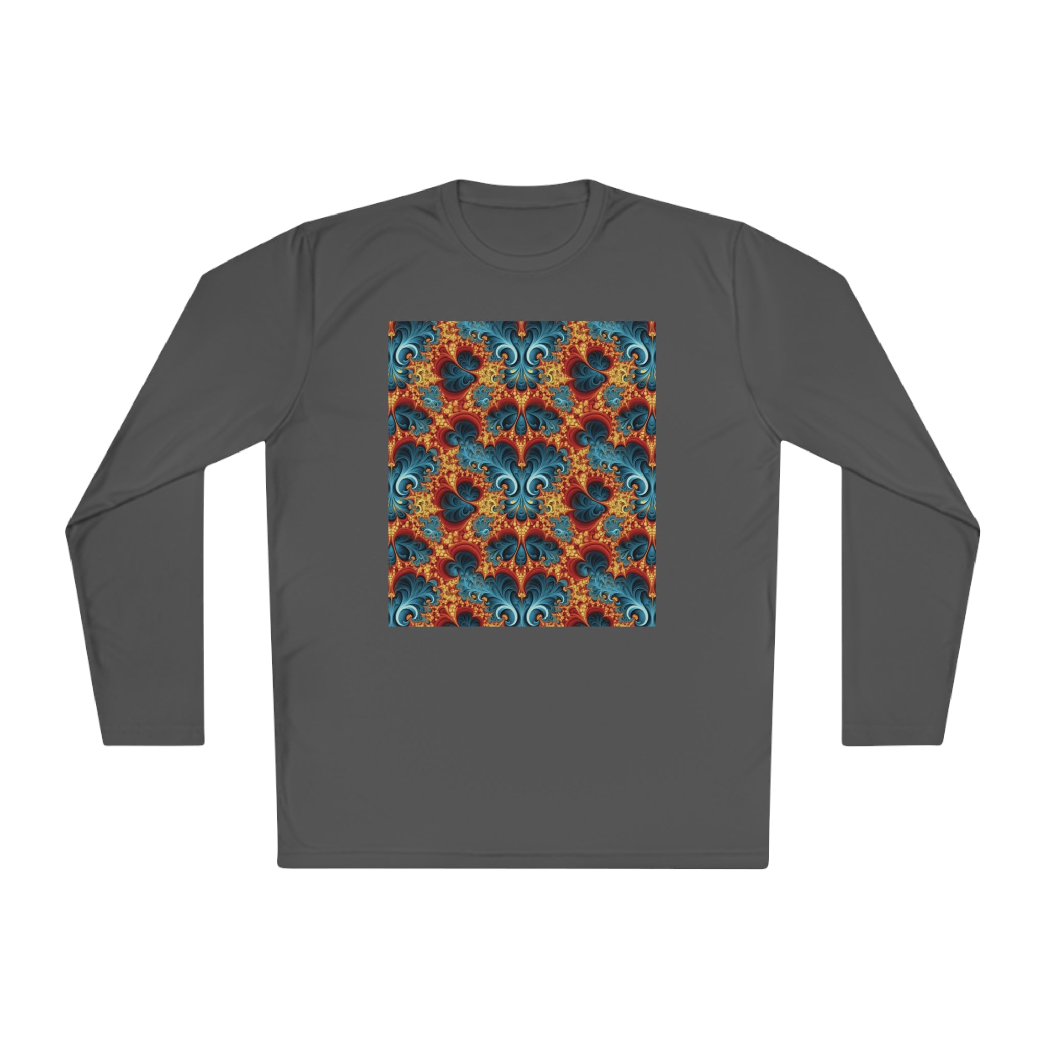 Unisex Lightweight Long Sleeve Tee (AOP) - Abstract Designs 01