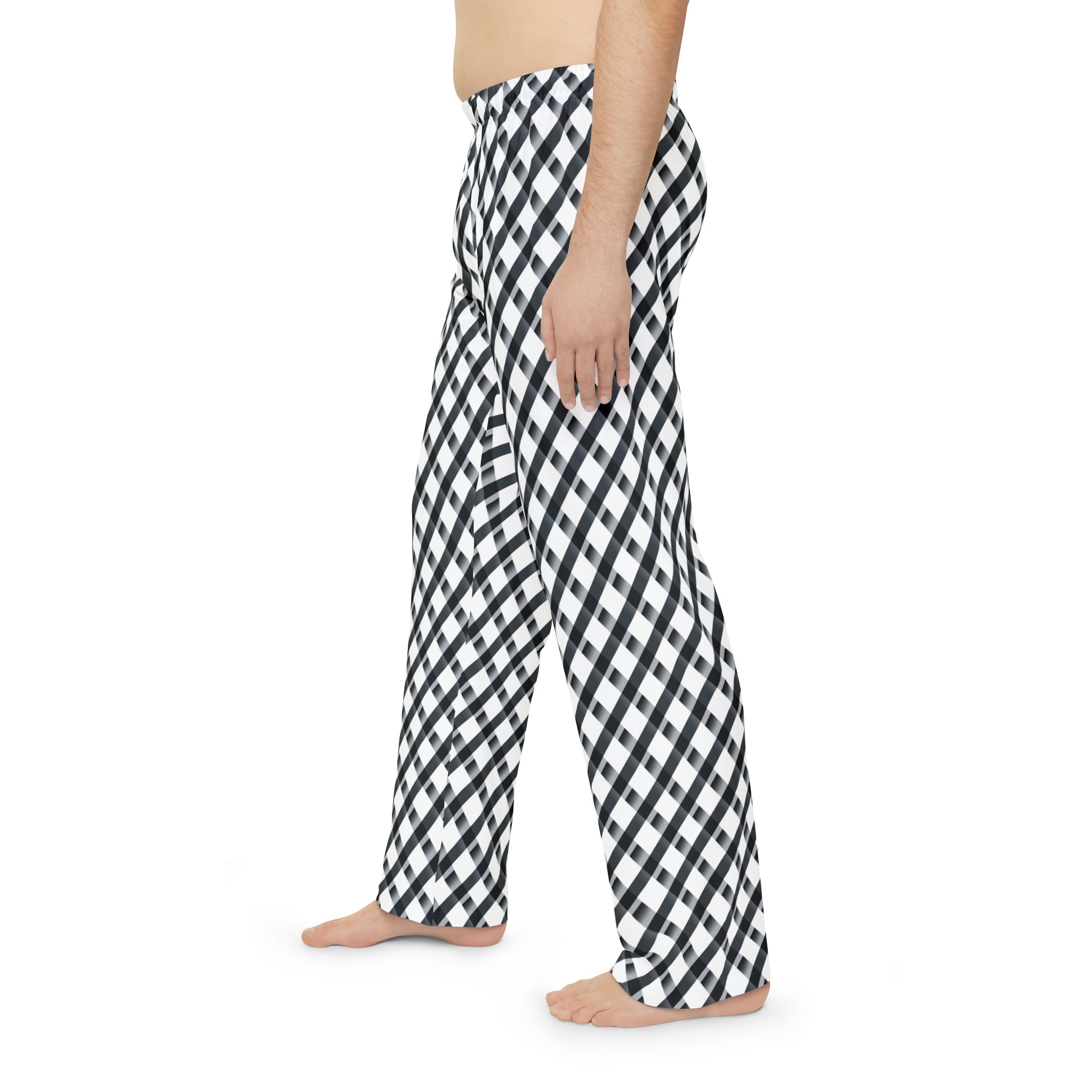 Men's Pajama Pants (AOP) - Seamless Checkered Designs 12