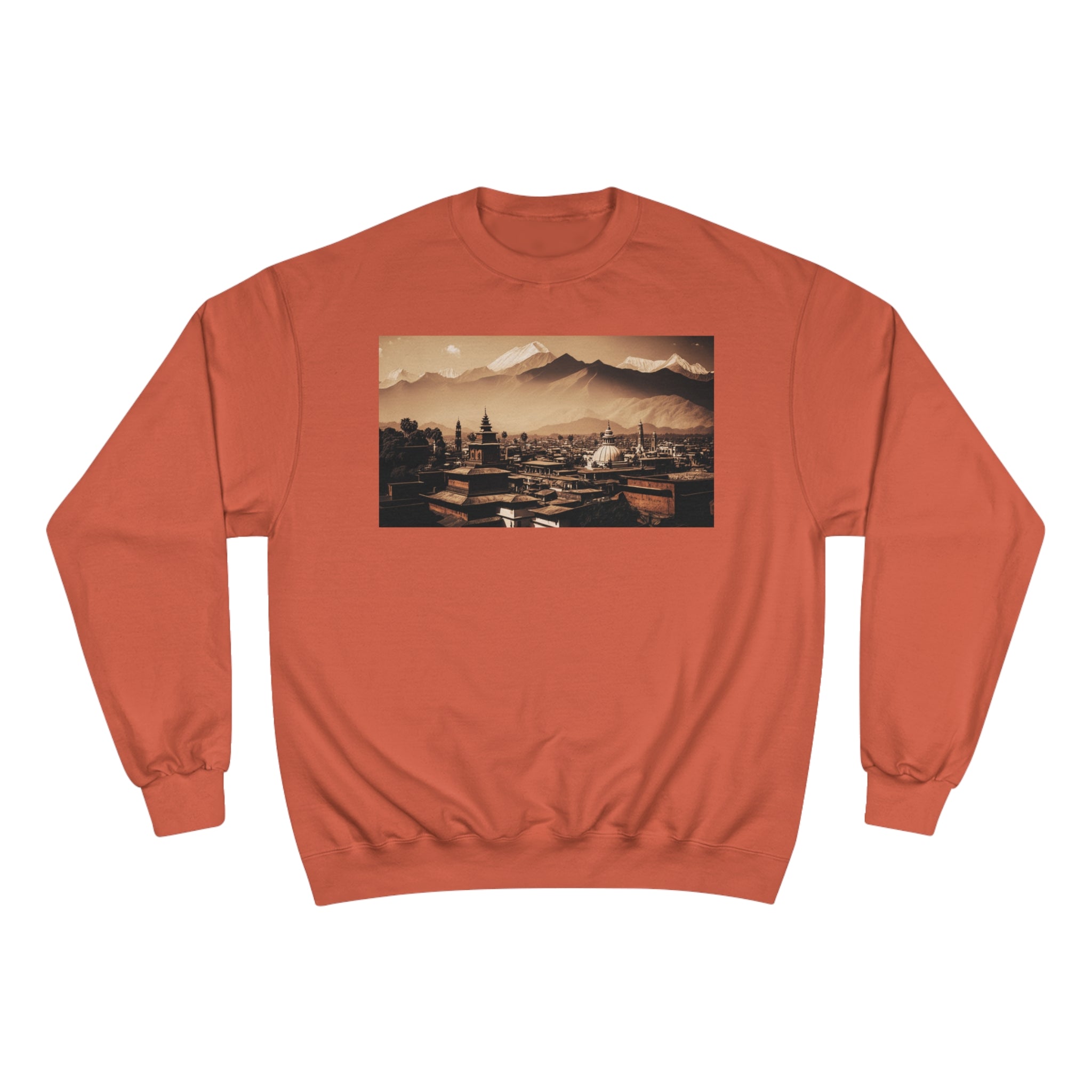 Champion Sweatshirt - Duotone Cities, Kathmandu