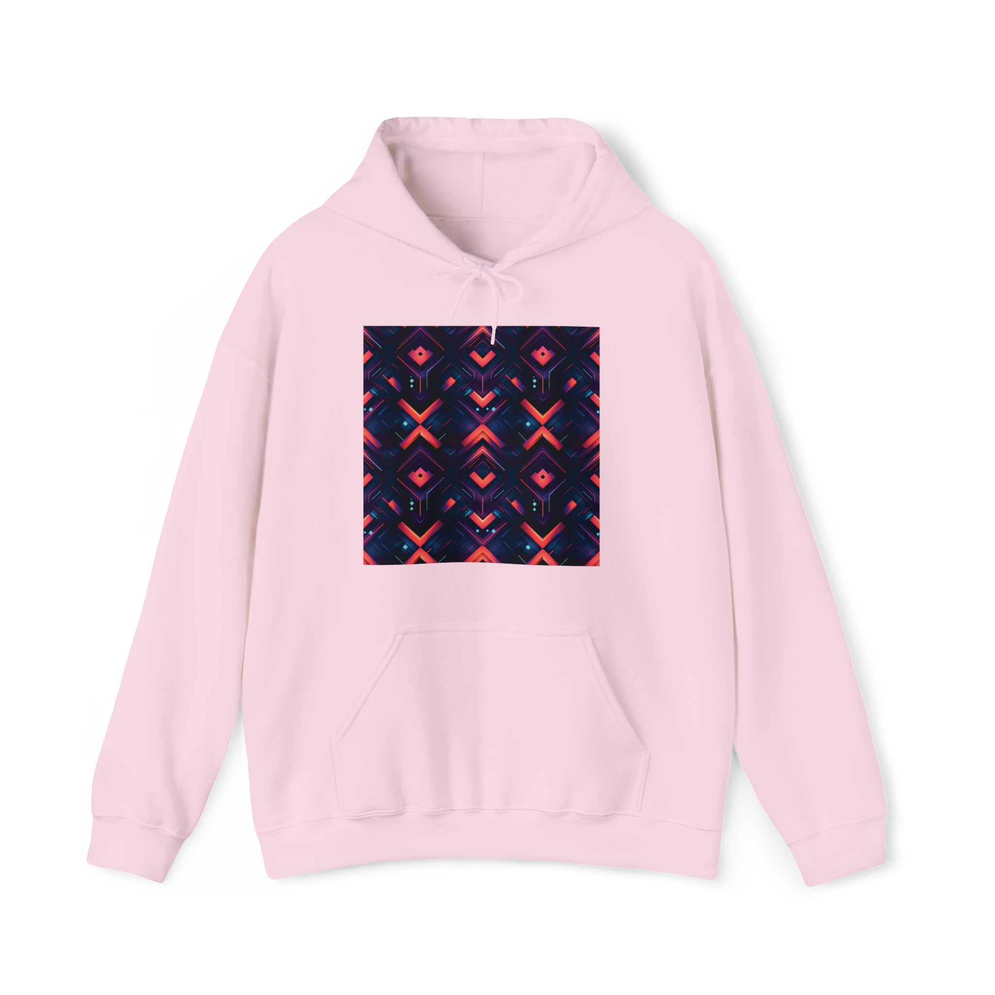 Unisex Heavy Blend™ Hooded Sweatshirt - Abstract Neon Designs 03