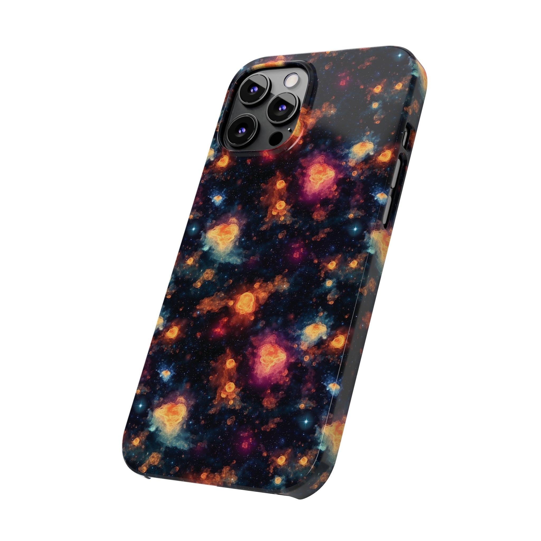 Slim Phone Cases (AOP) - Seamless Fantasy Galaxies 07