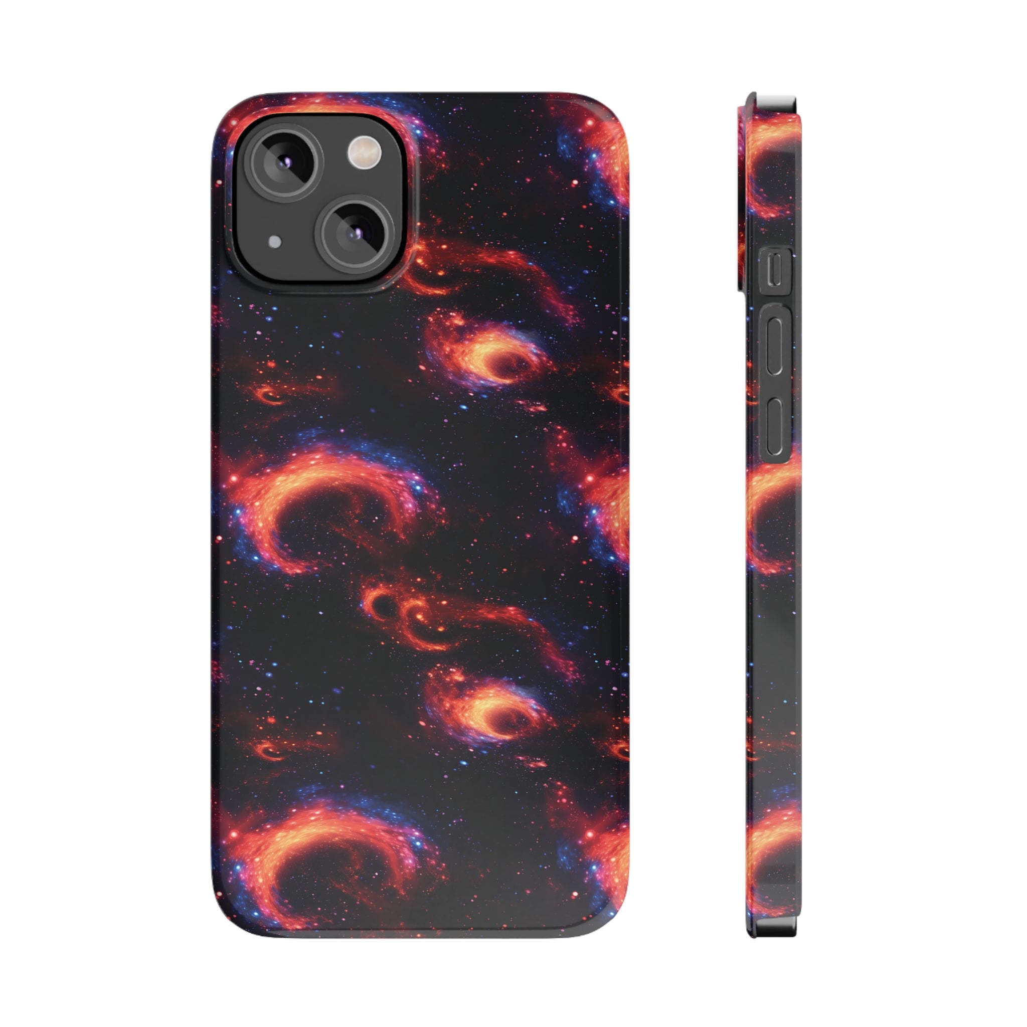 Slim Phone Cases (AOP) - Seamless Fantasy Galaxies 10