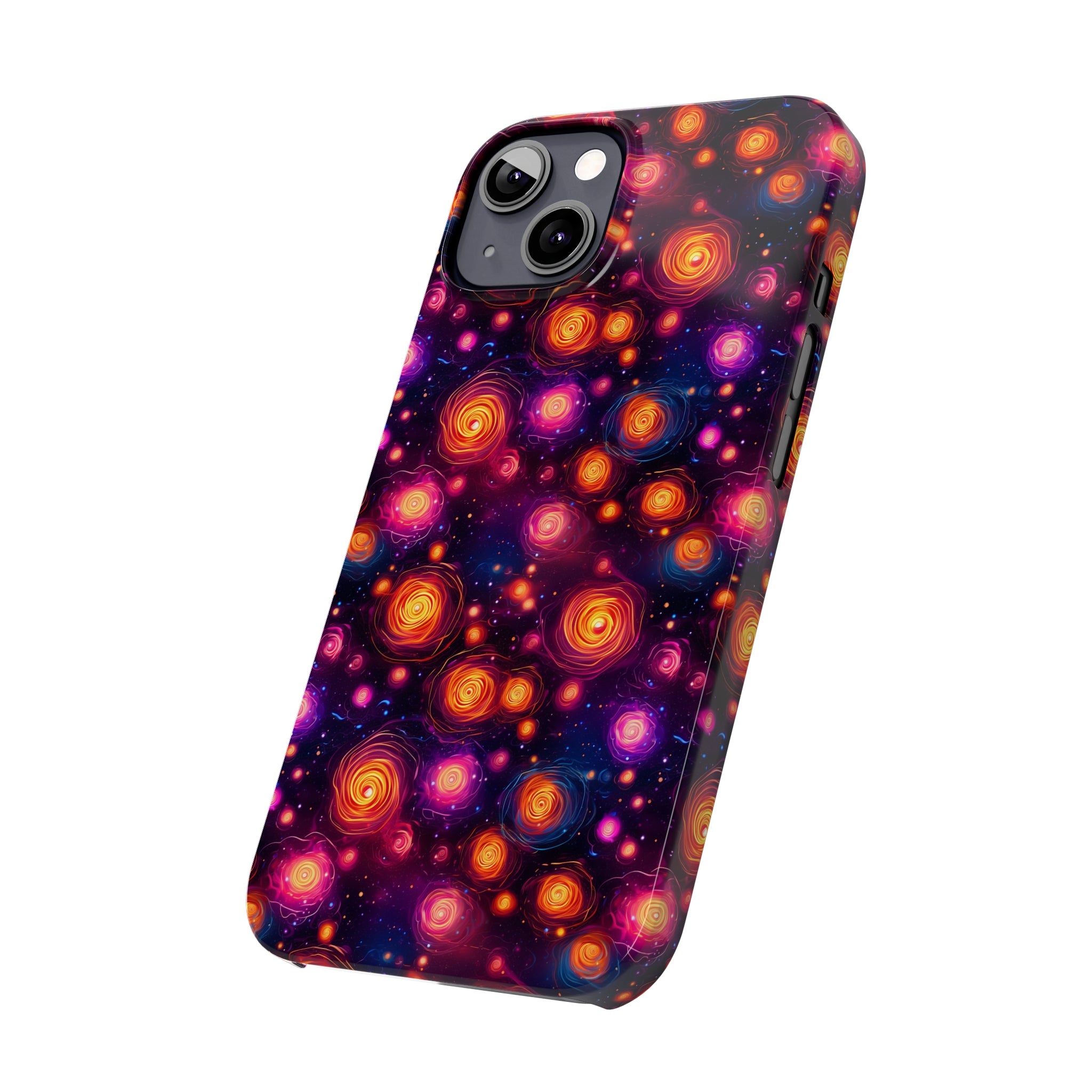 Slim Phone Cases (AOP) - Seamless Fantasy Galaxies 11